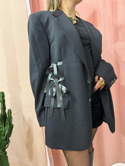 Blazer upcycling fiocchi antracite