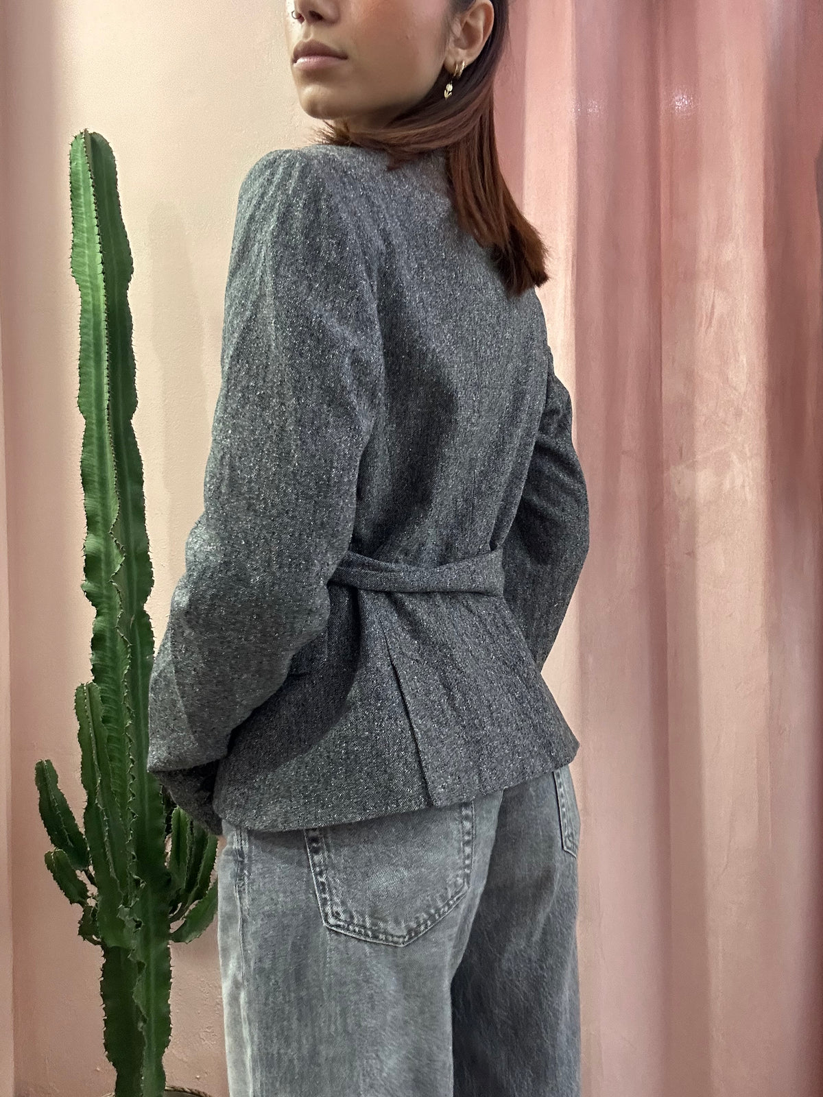 Blazer Iceberg 00s lana e seta