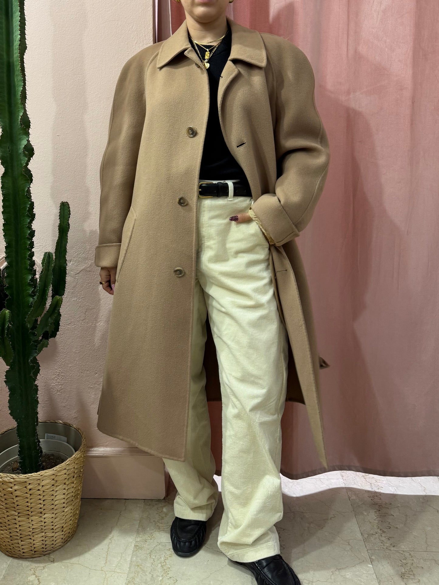 Capotto Corneliani cammello