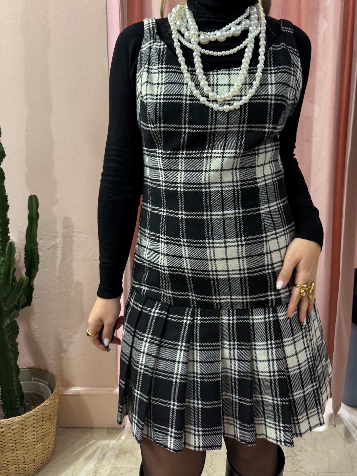 Vestito Sportstaff bianco e nero