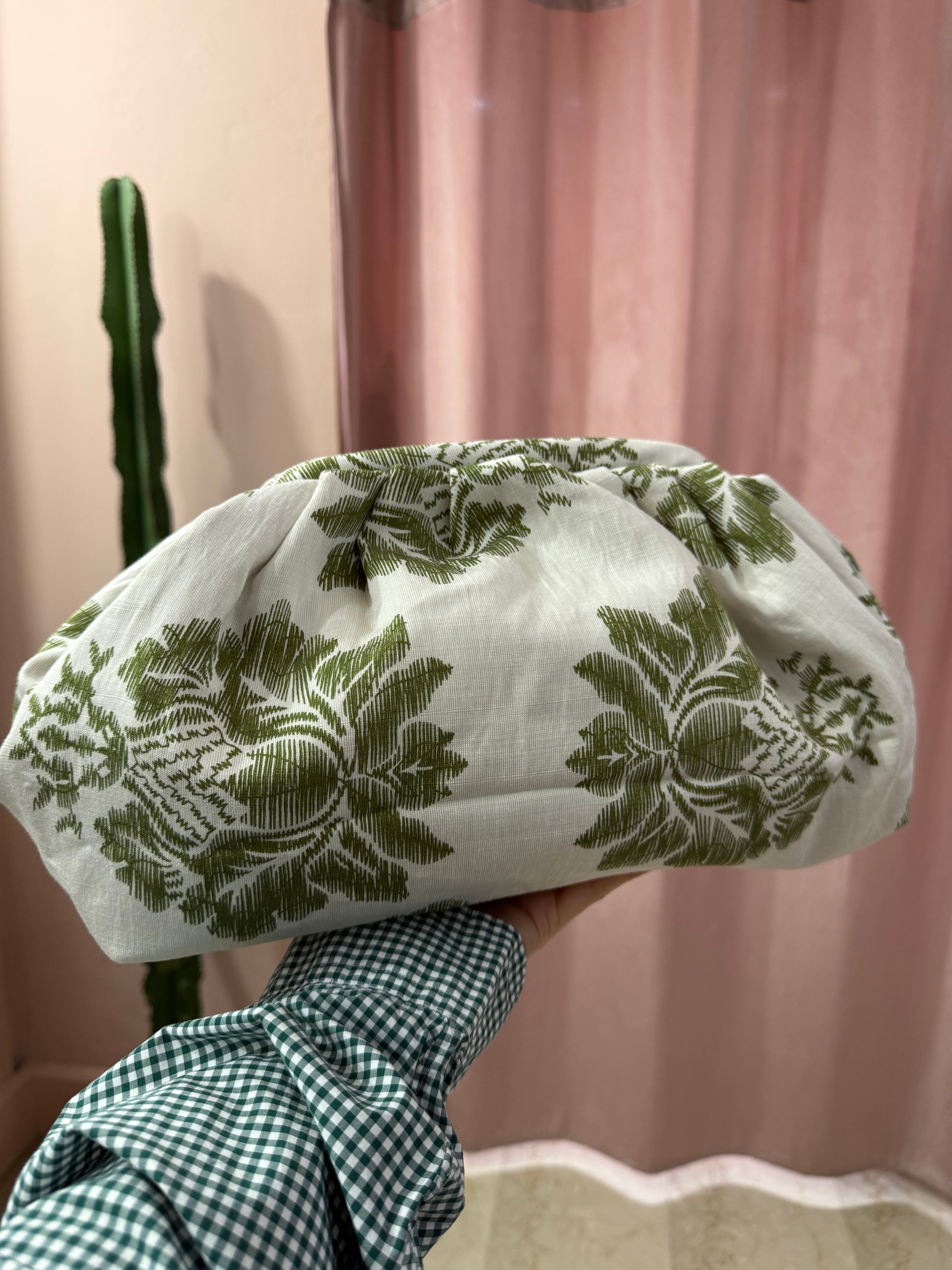 Maxi pochette pasticcino in fantasia | più colori