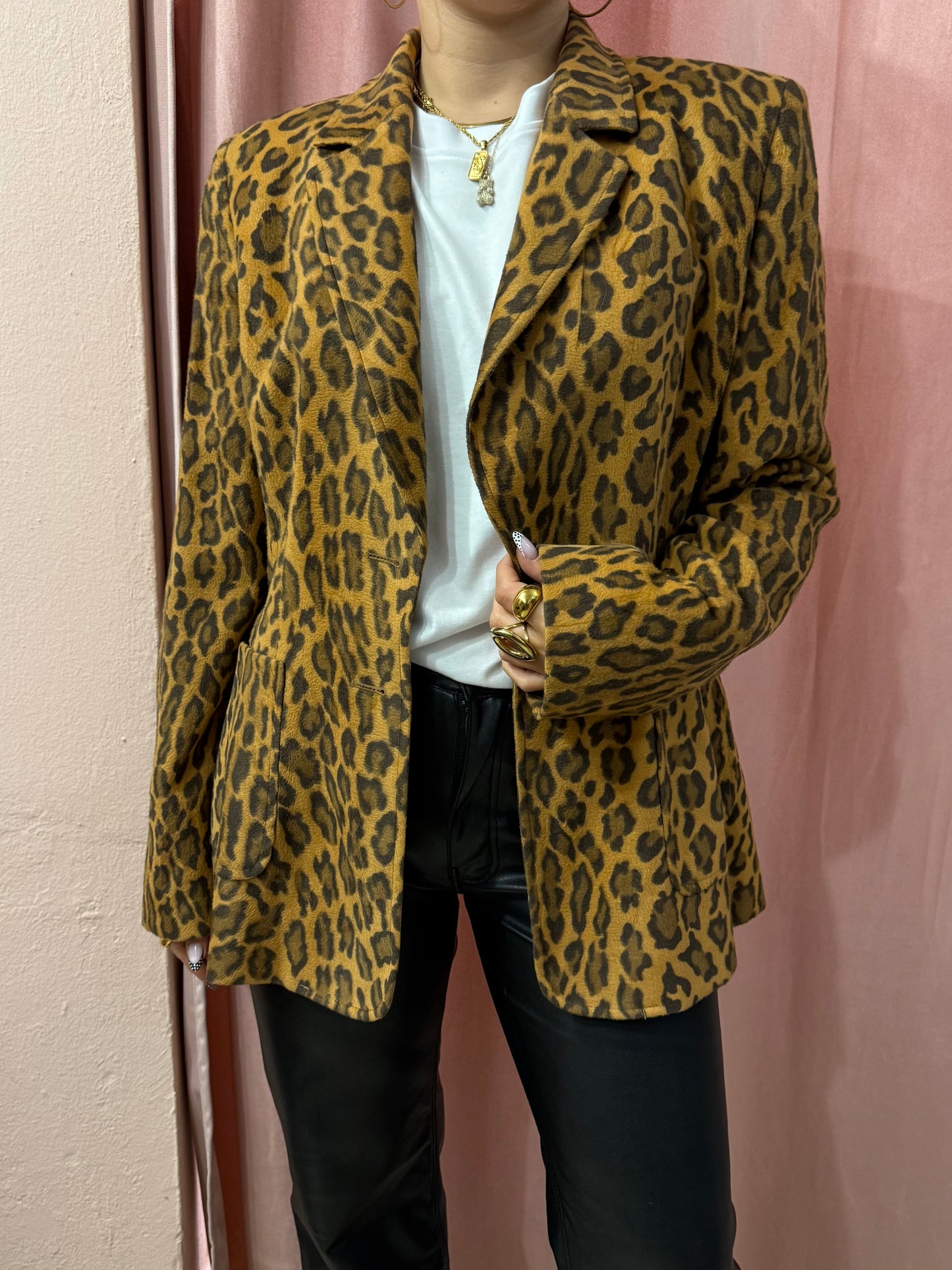 Blazer animalier Luisa Spagnoli