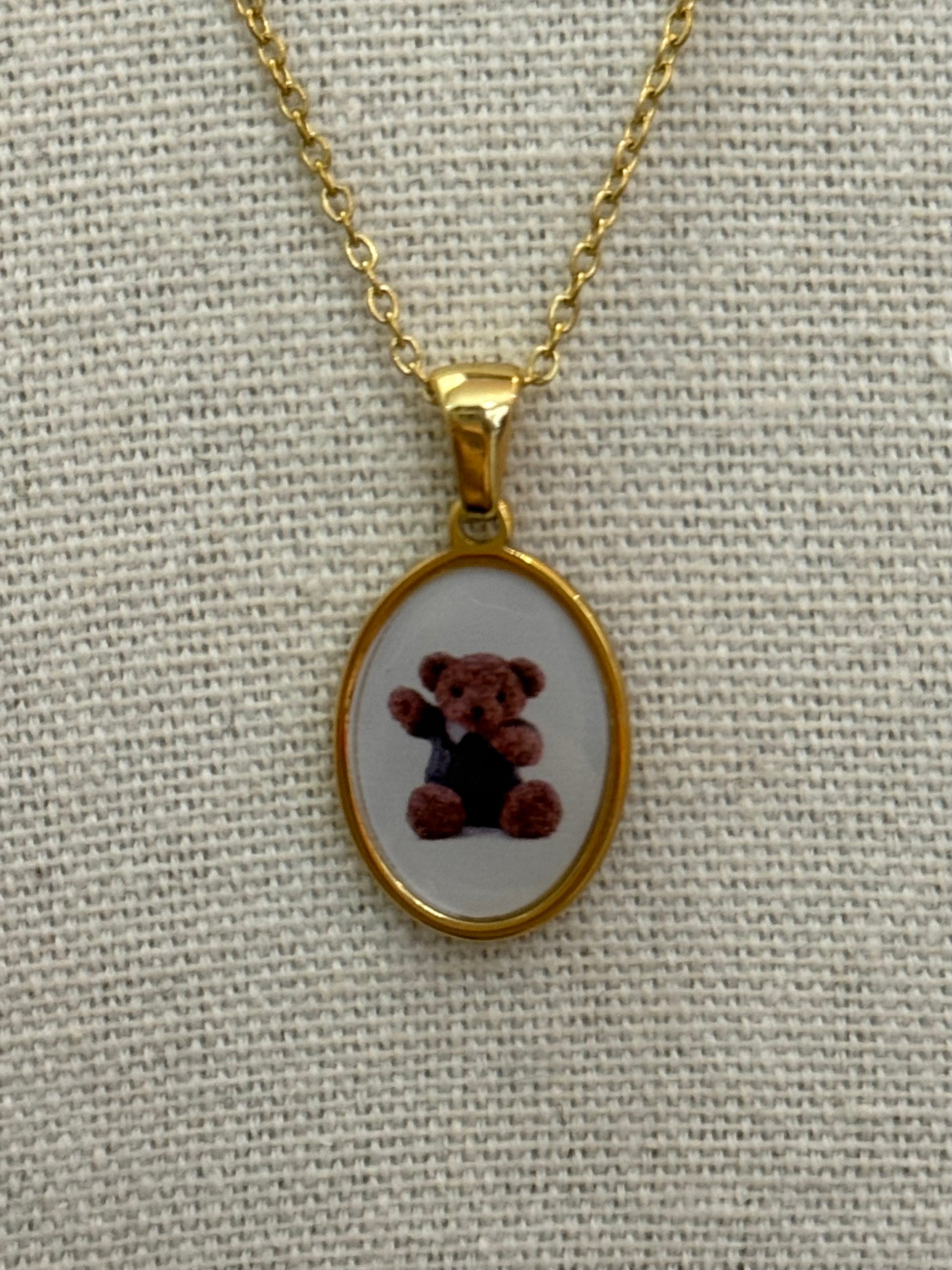 Collana ciondolo orsetto