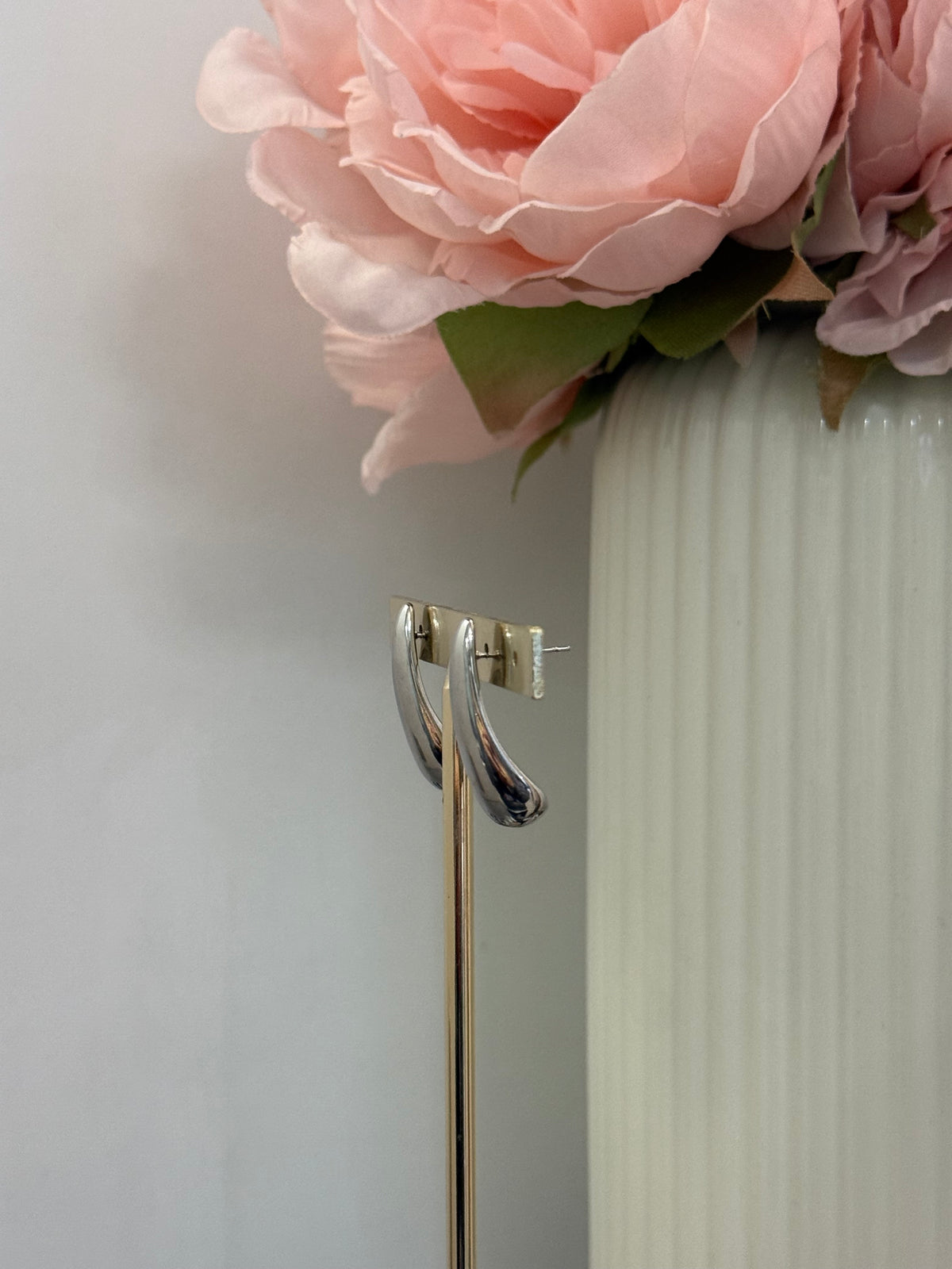 orecchini goccia slim| gold e silver