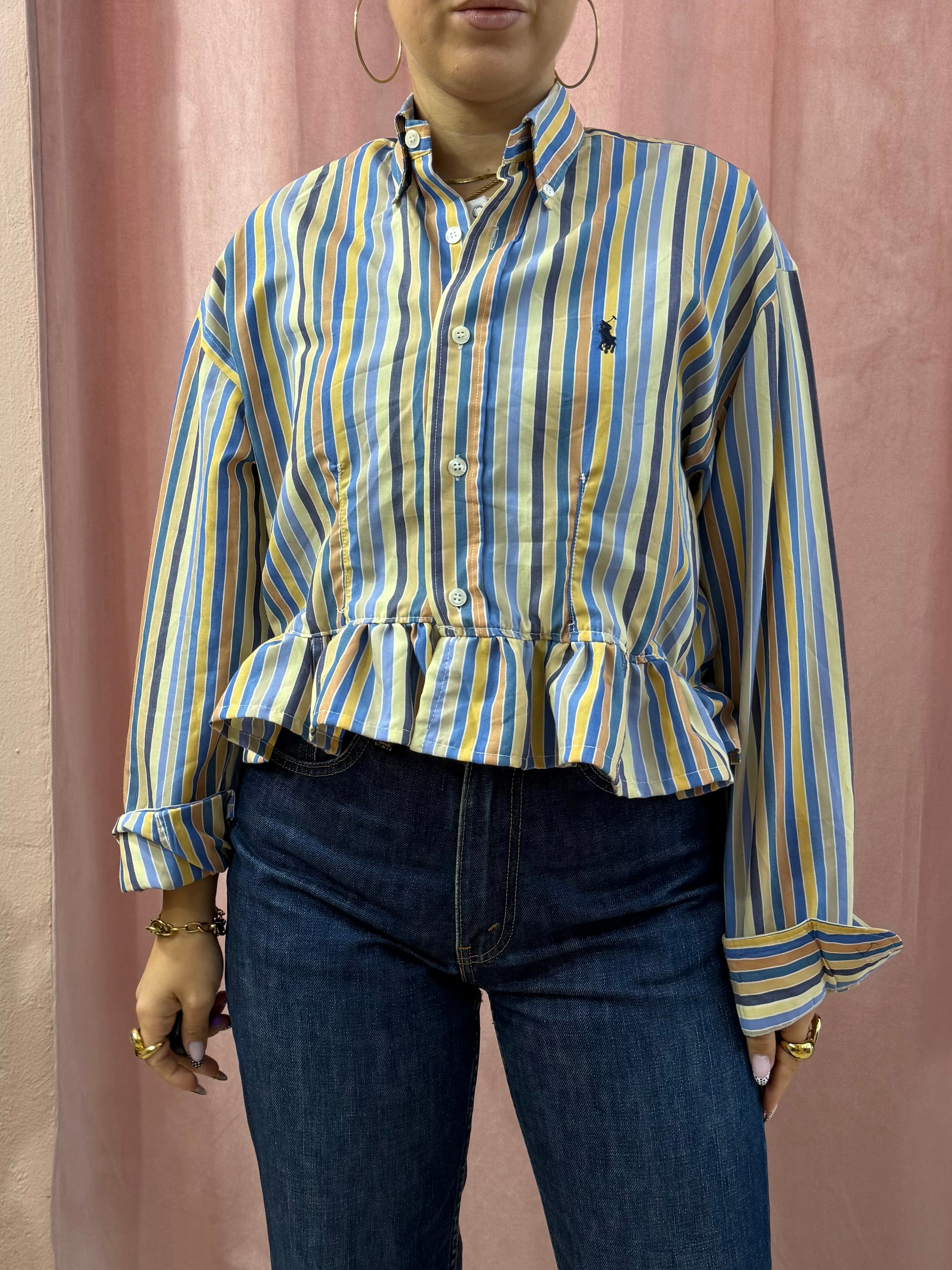 Camicia Ralph Lauren con voulant