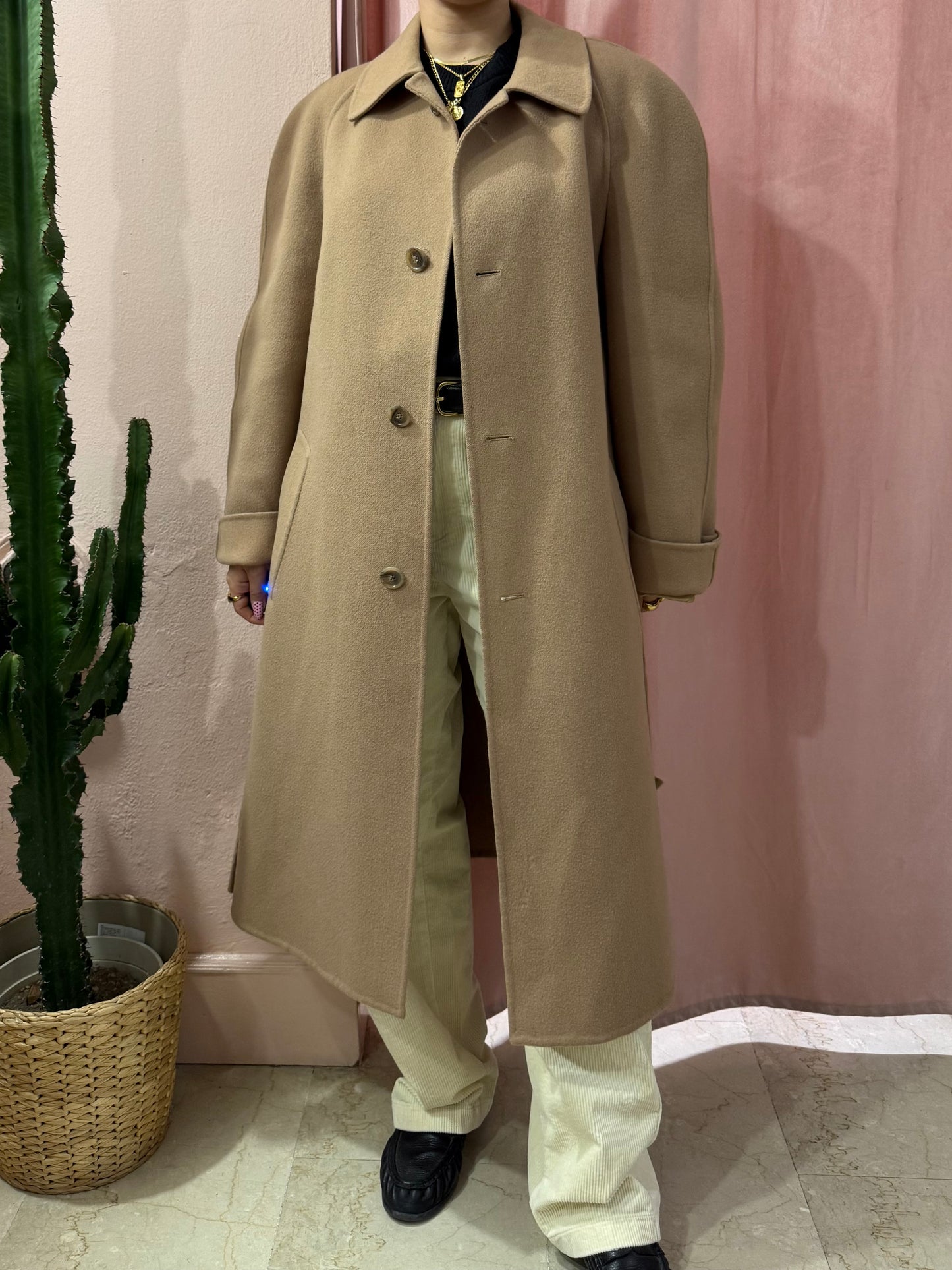 Capotto Corneliani cammello