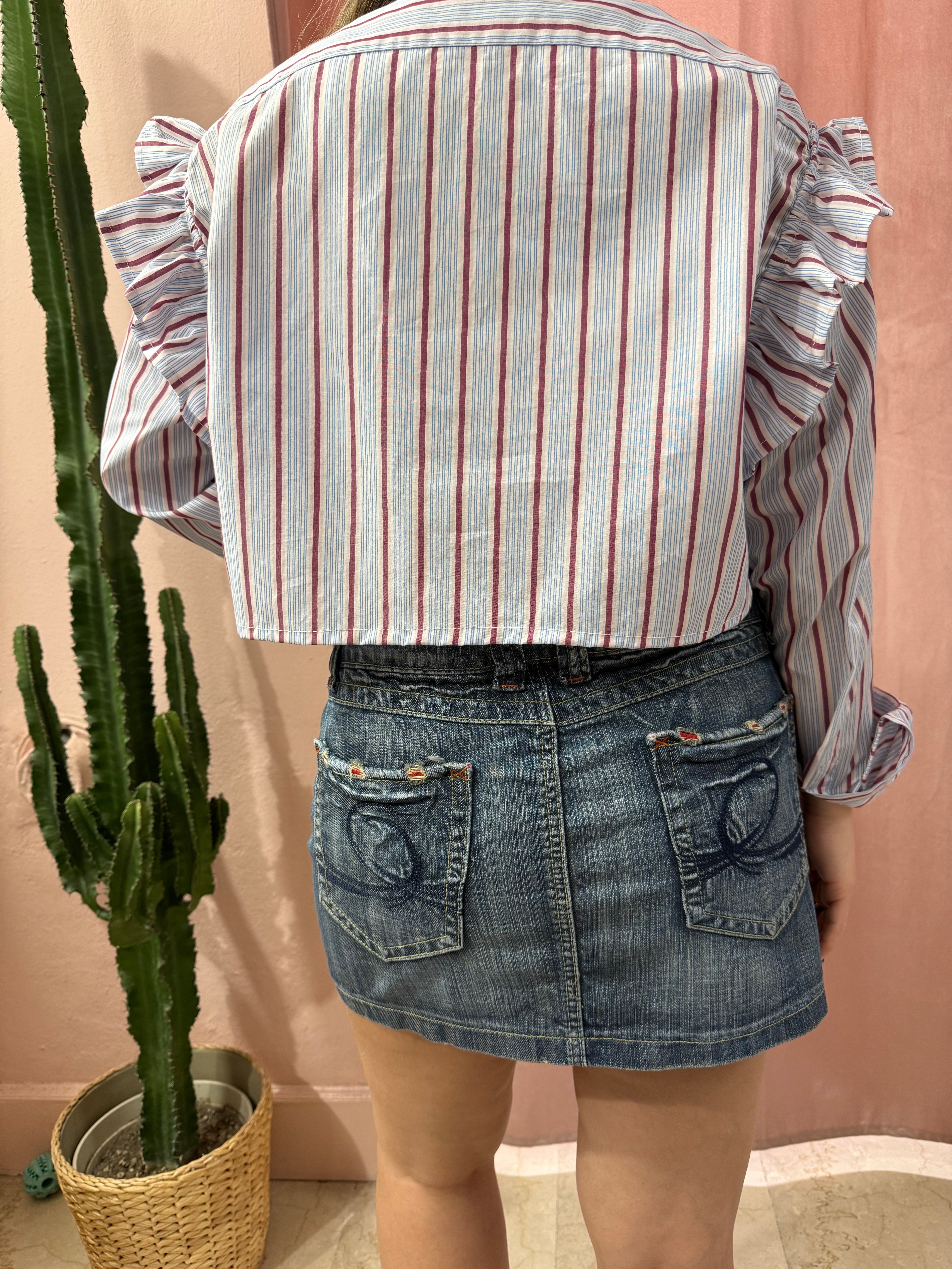 Minigonna in denim