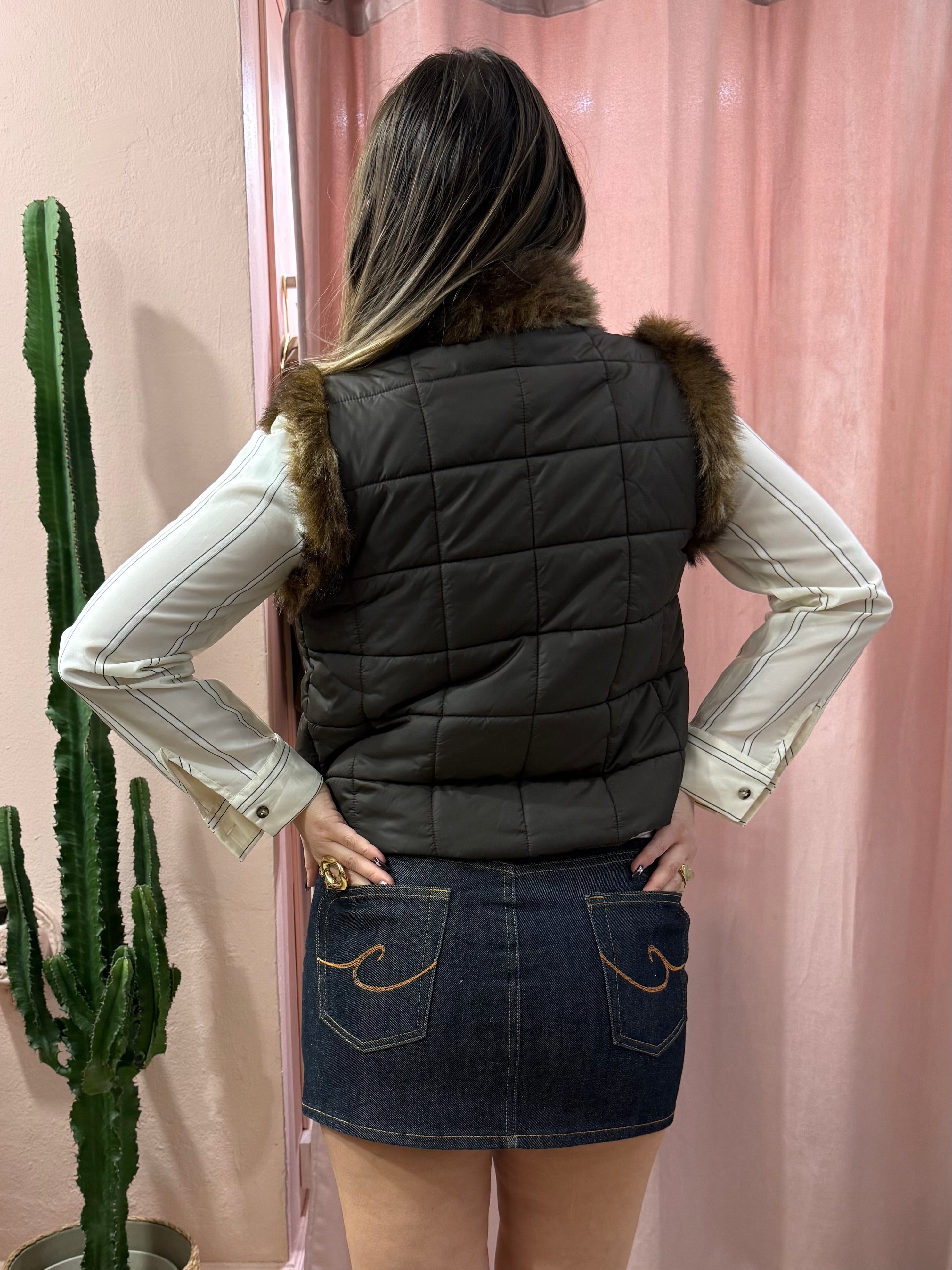 Minigonna in denim 00s