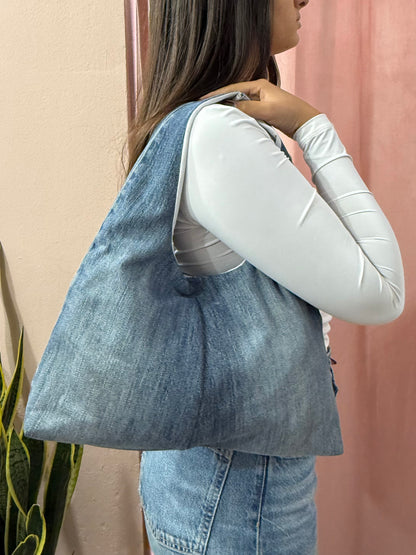 Borsa Levis upcycling a spalla