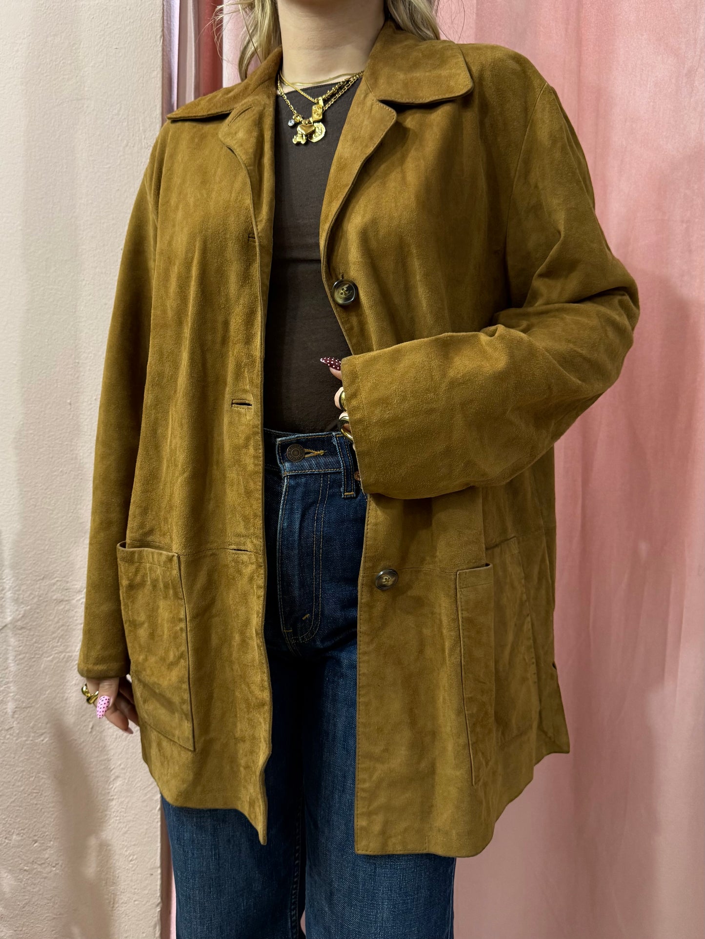 Giacca scamosciata Conbipel