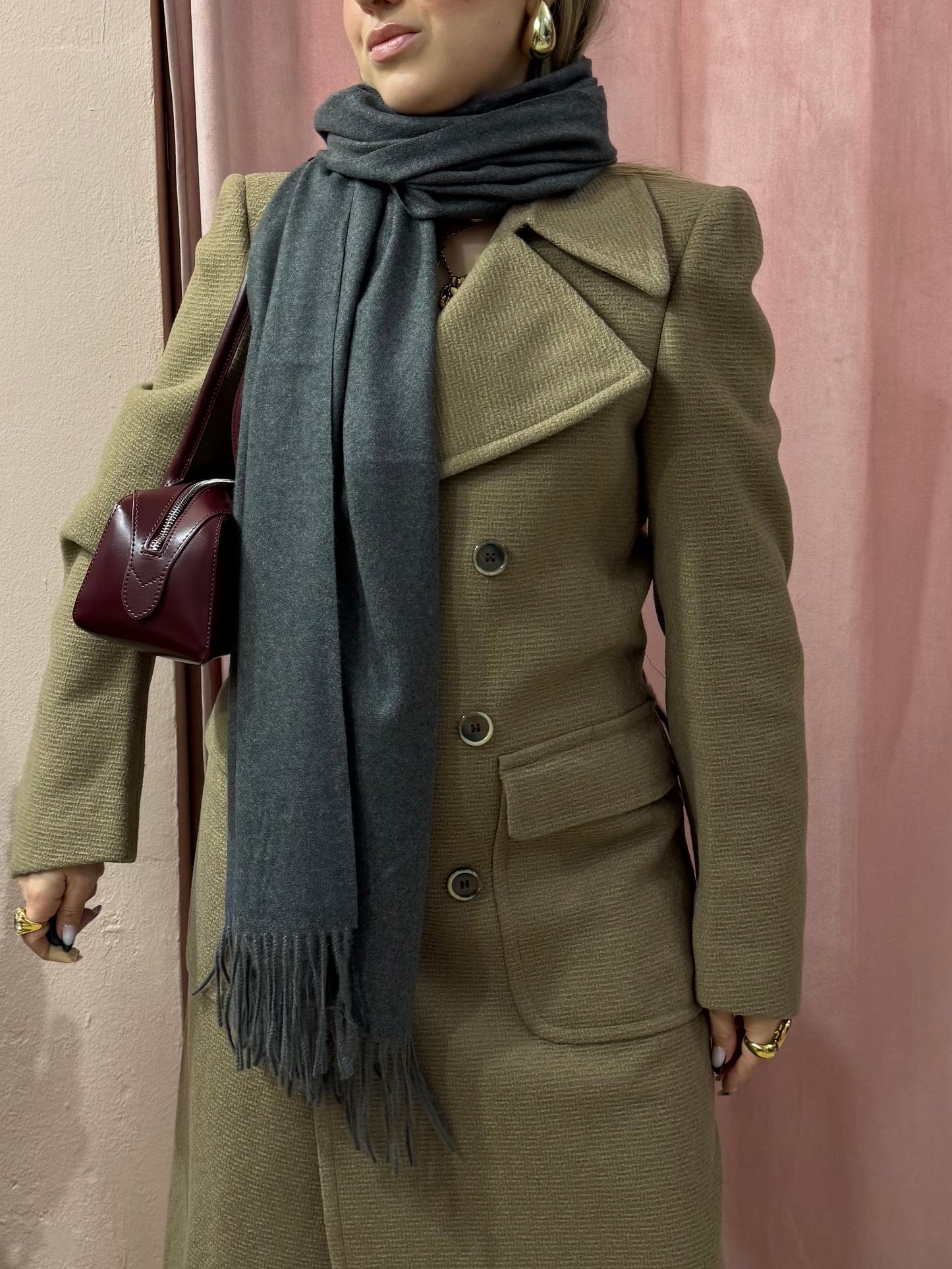 Sciarpa lana e cashmere - più colori