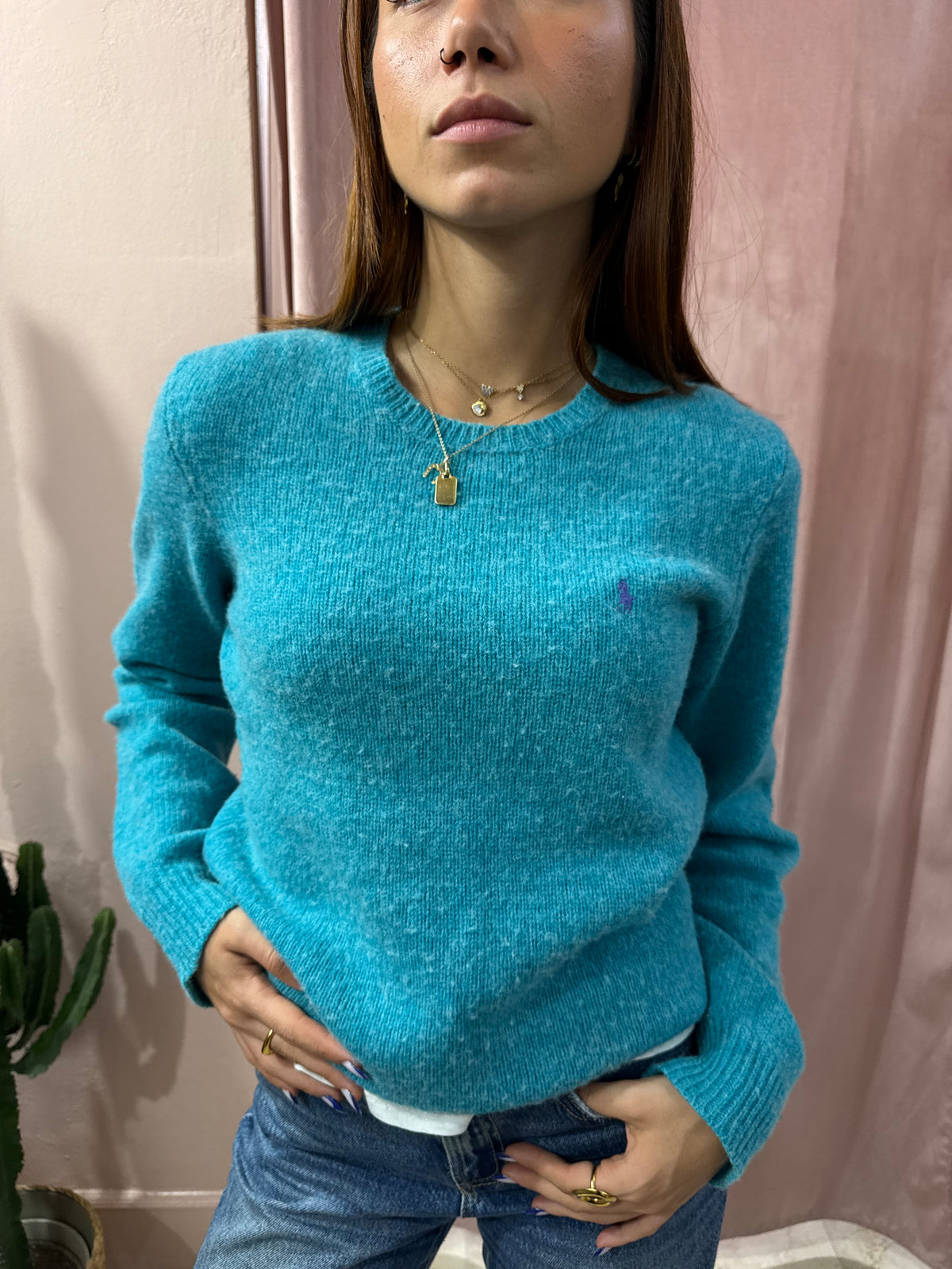 Maglione Ralph Lauren azzurro