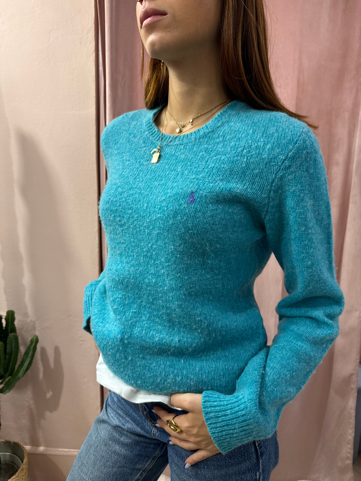 Maglione Ralph Lauren azzurro