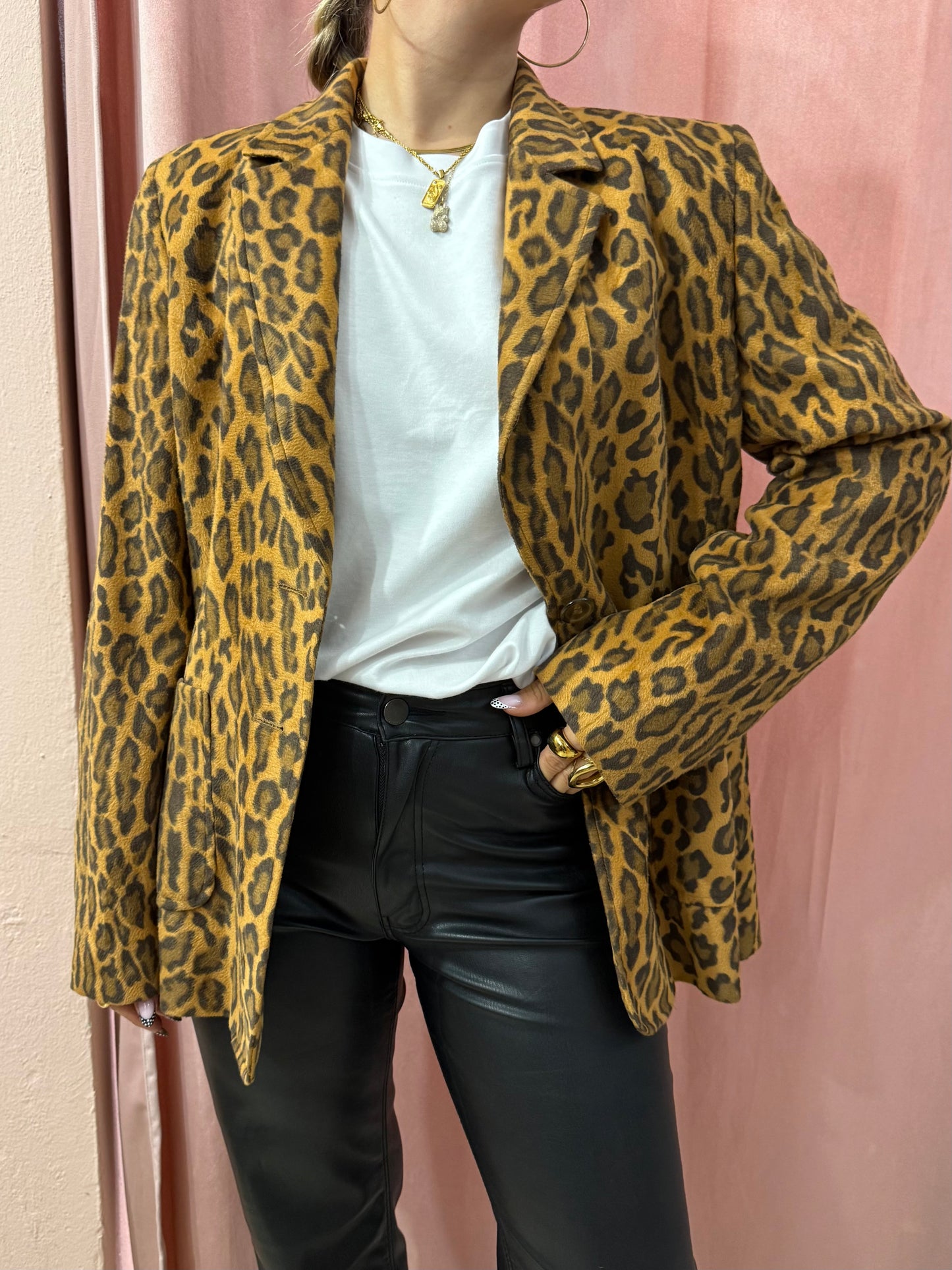 Blazer animalier Luisa Spagnoli