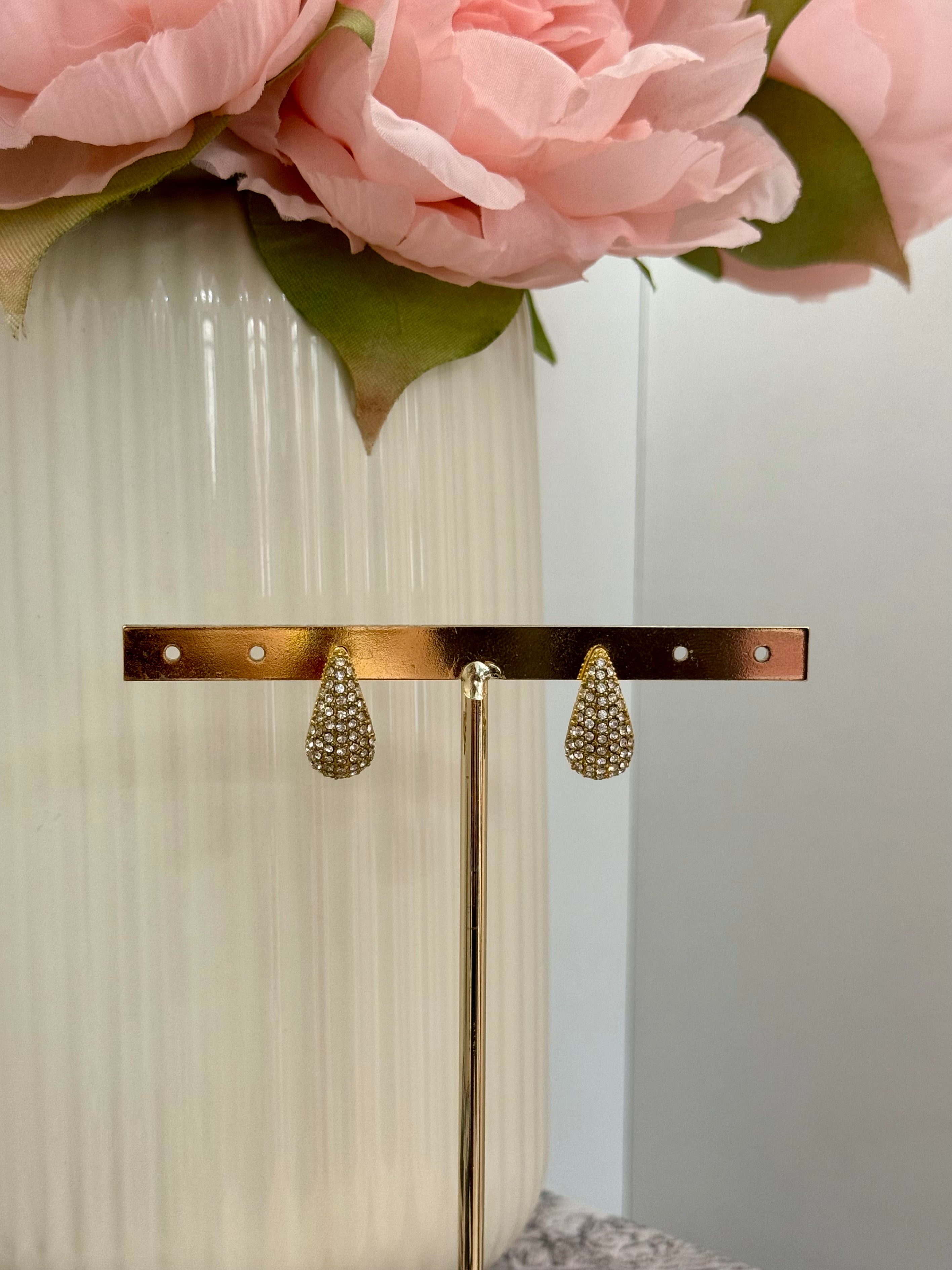 Goccia mini con zirconi