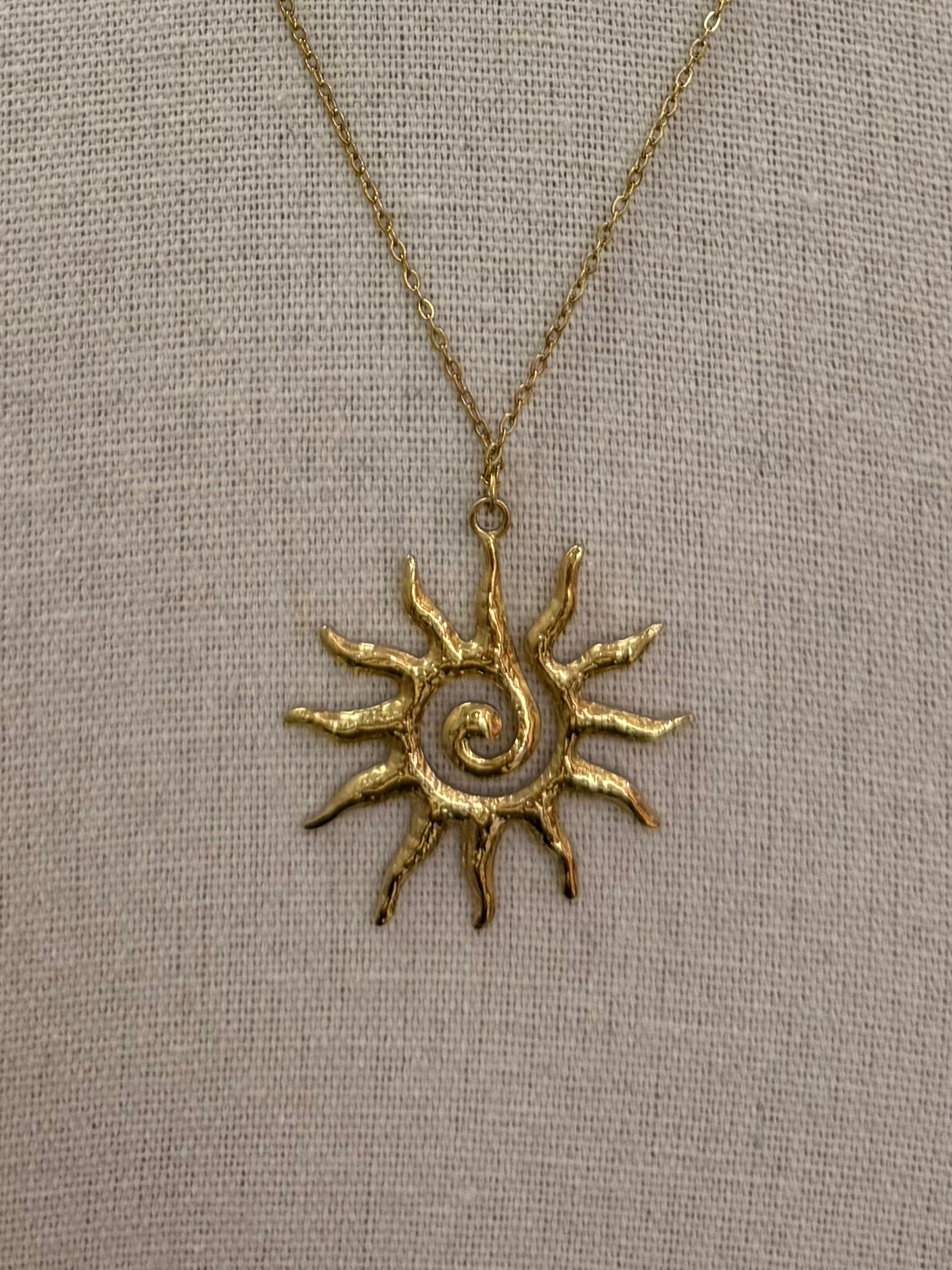 Collana Sole y2k