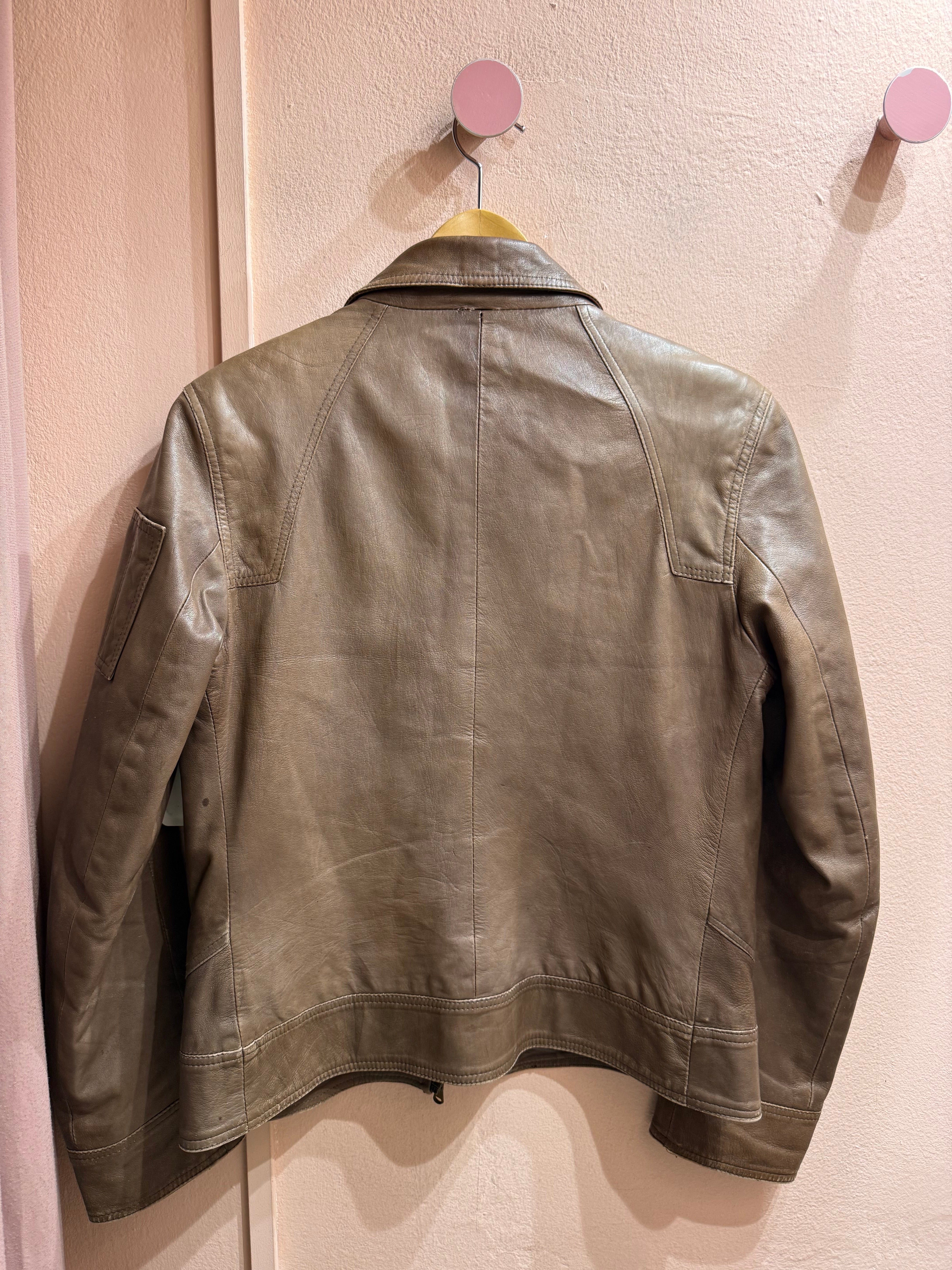 Giacca in vera pelle 00s