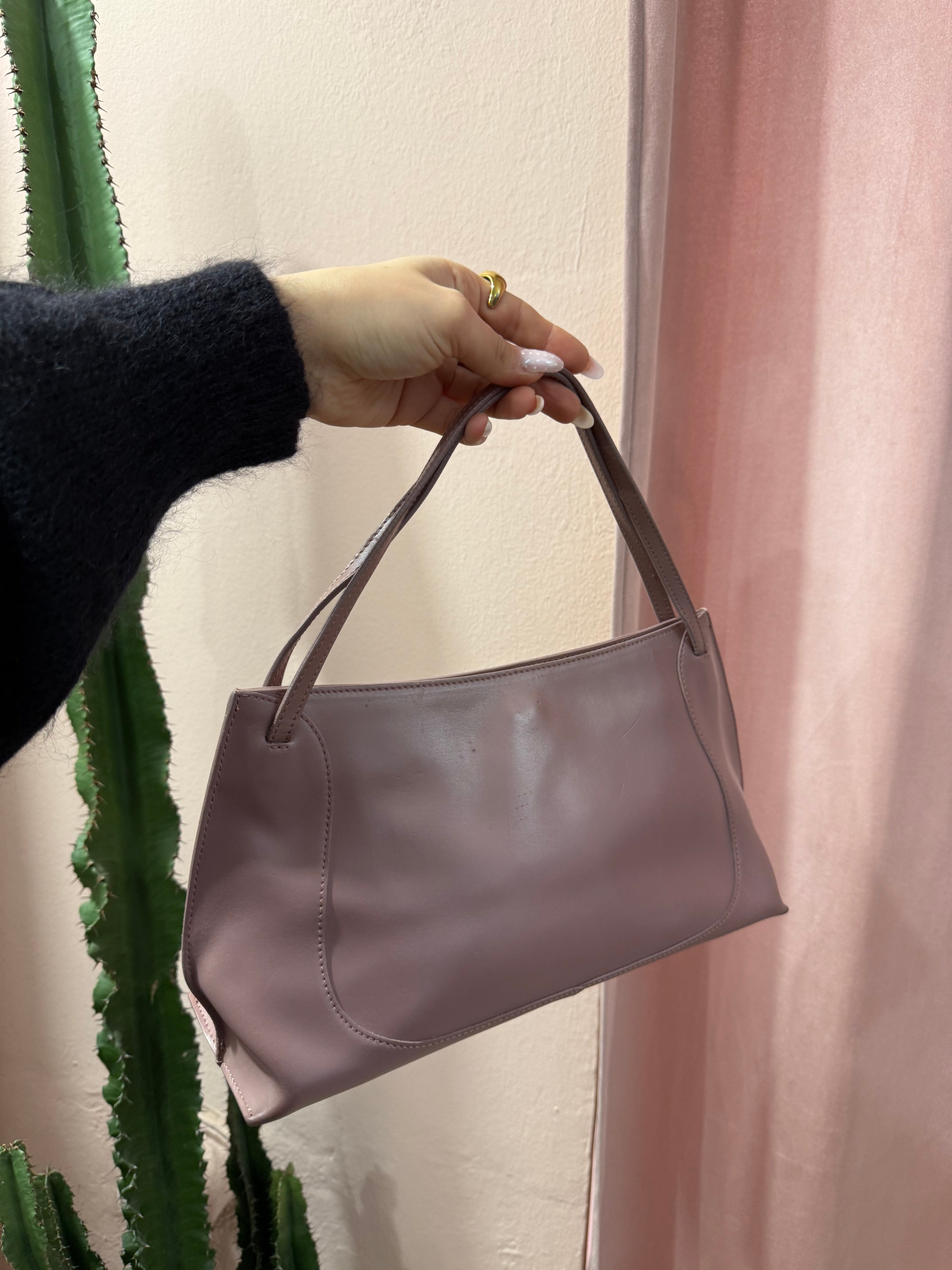Borsa Furla in pelle rosa antico