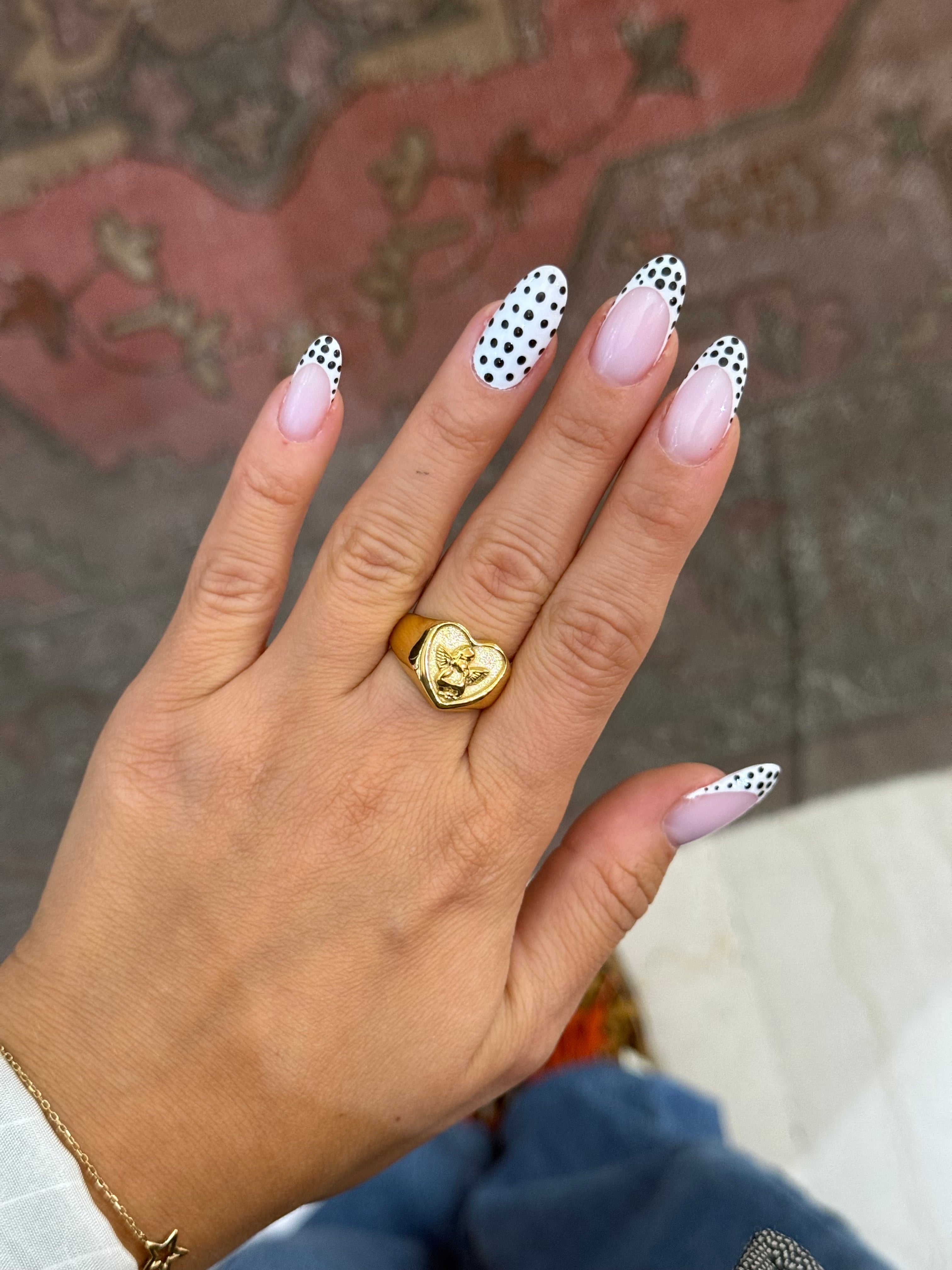 Anello “Heart” gold/silver