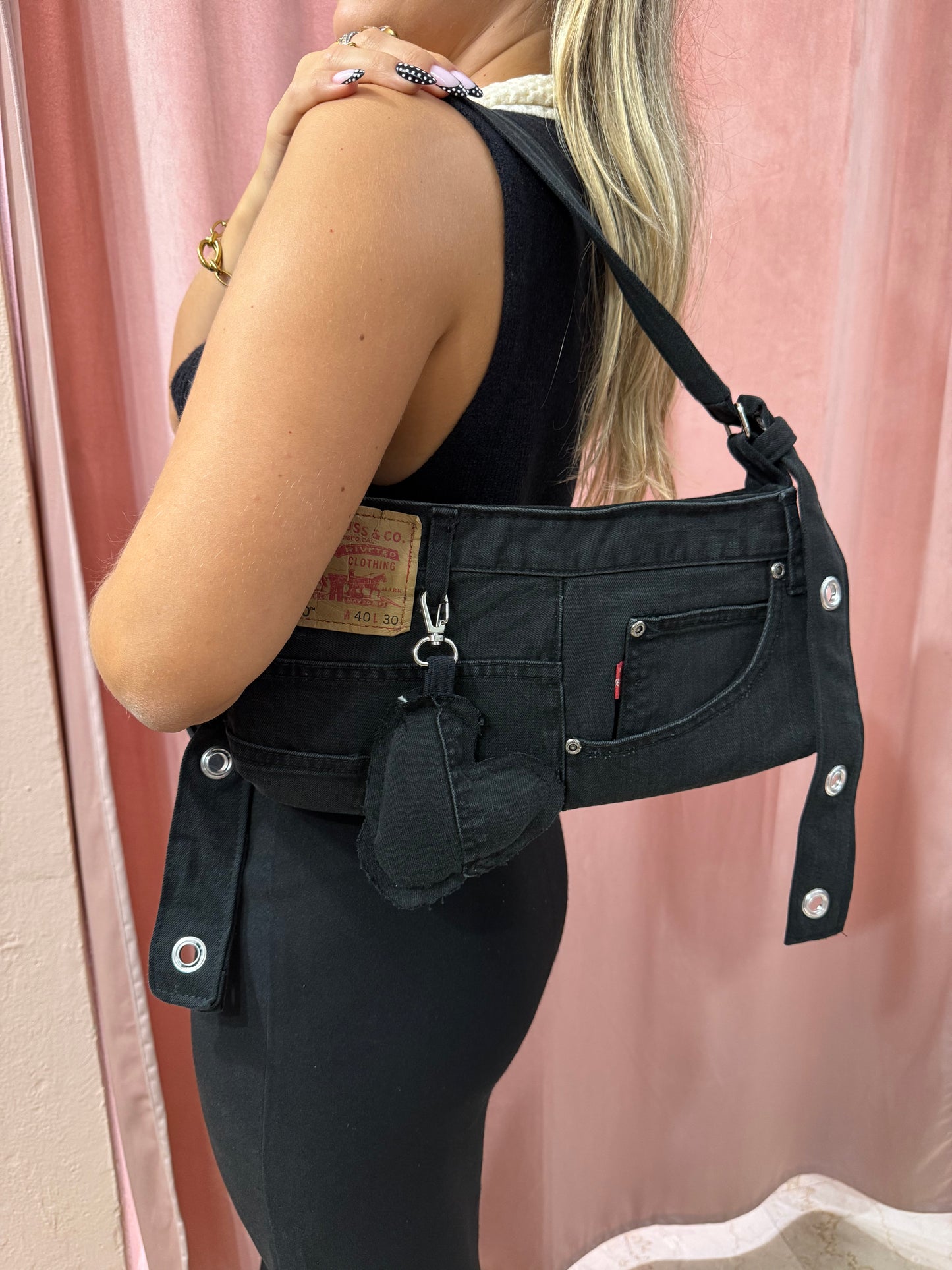 Borsa Levis nera reworked