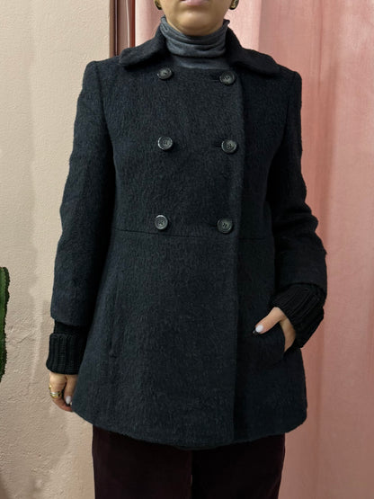 Cappotto Max&Co. antracite lana e alpaca