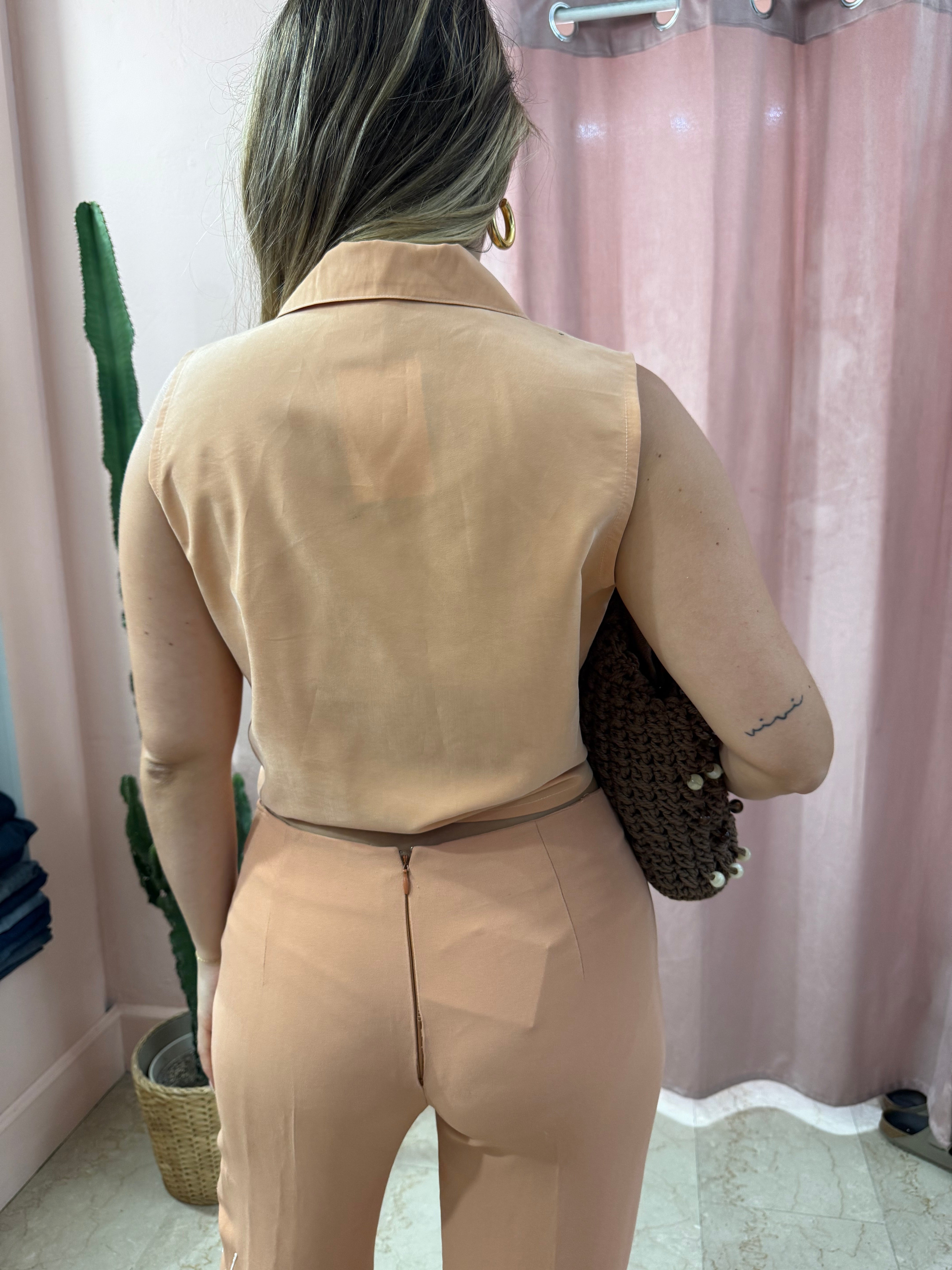 Pantalone Gai Mattiolo con ricami