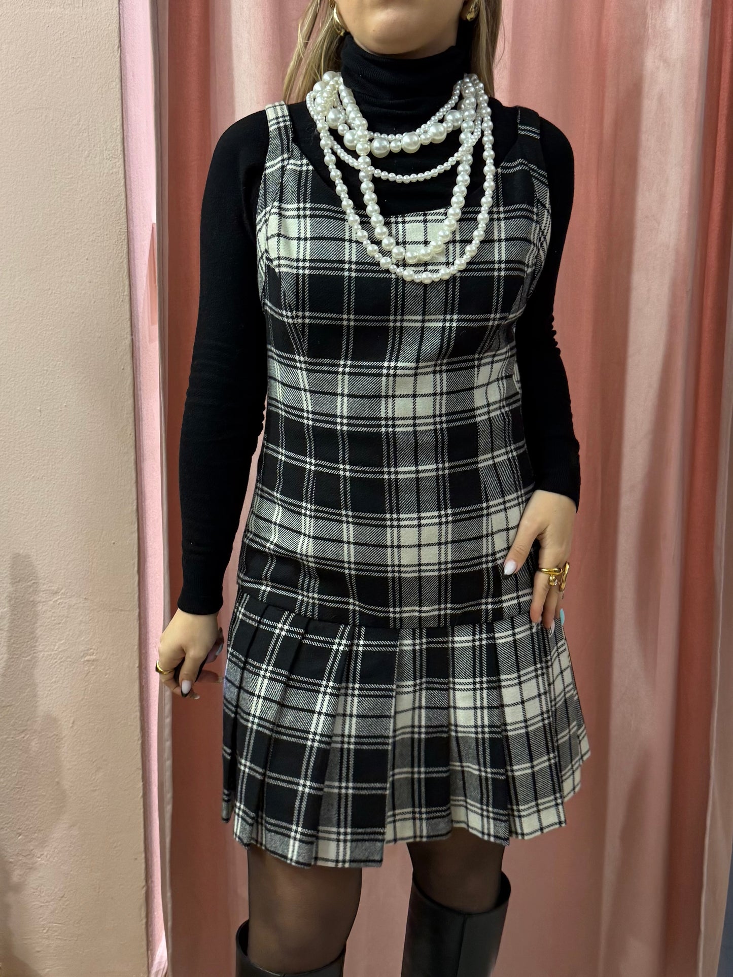 Vestito Sportstaff bianco e nero