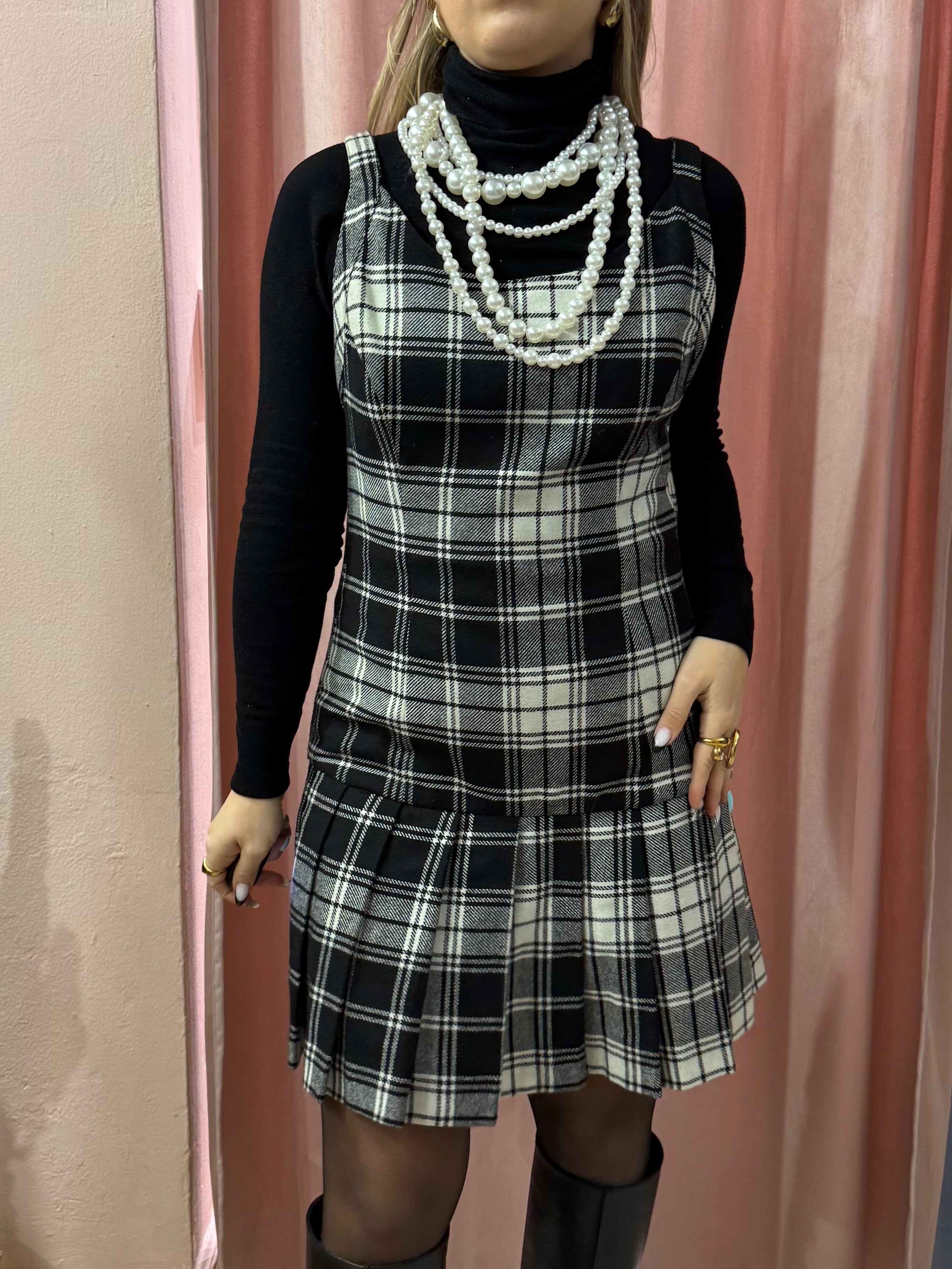 Vestito Sportstaff bianco e nero