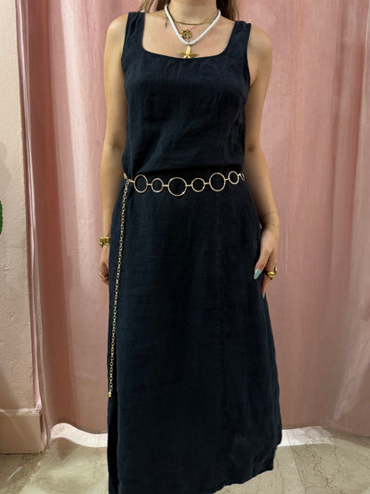 Vestito in lino Max&co. nero