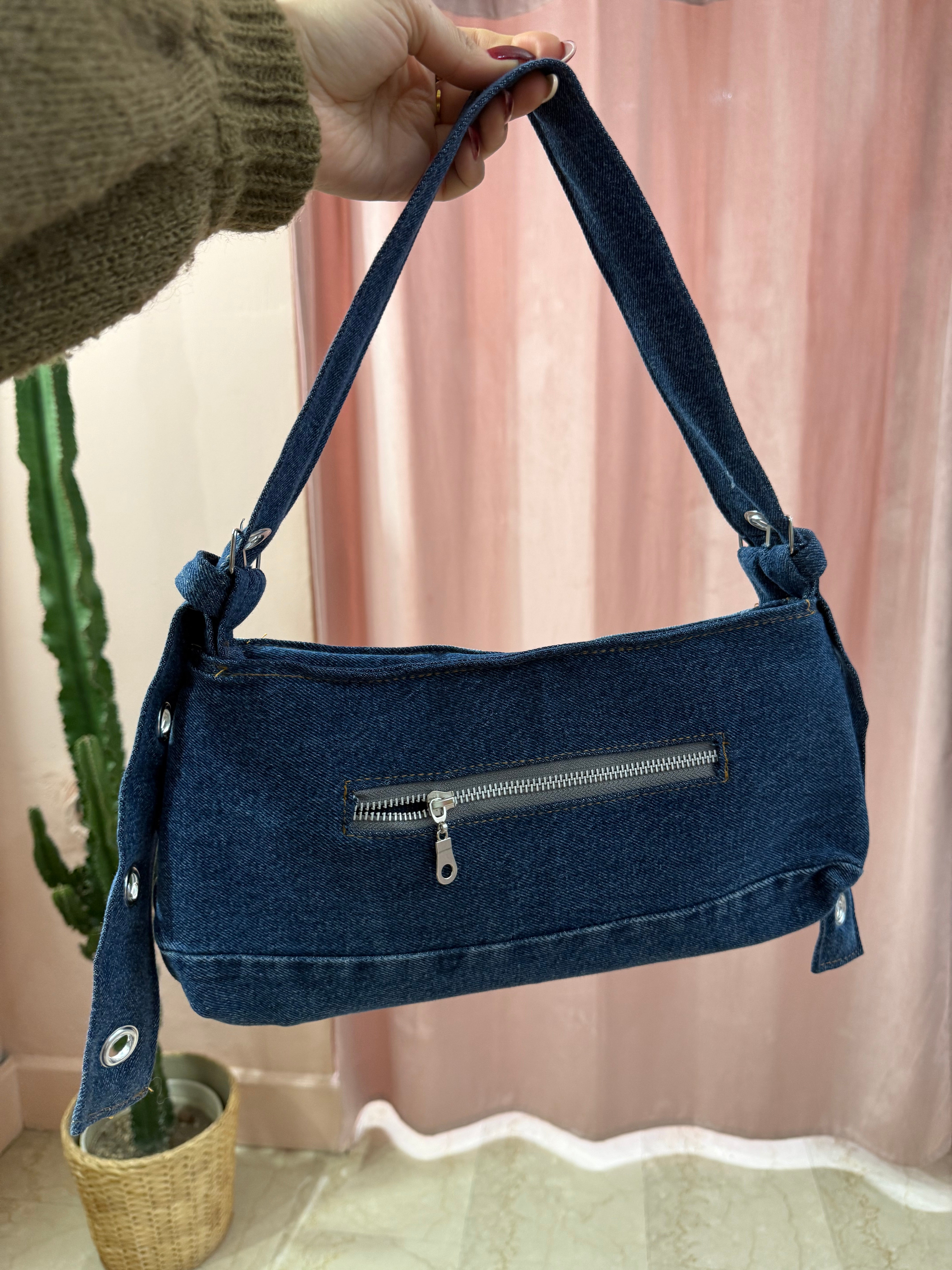 Borsa baguette Levis upcycling
