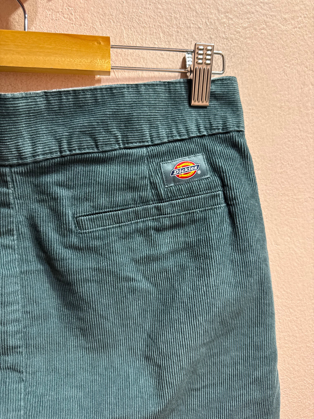 Minigonna Dickies a costine petrolio