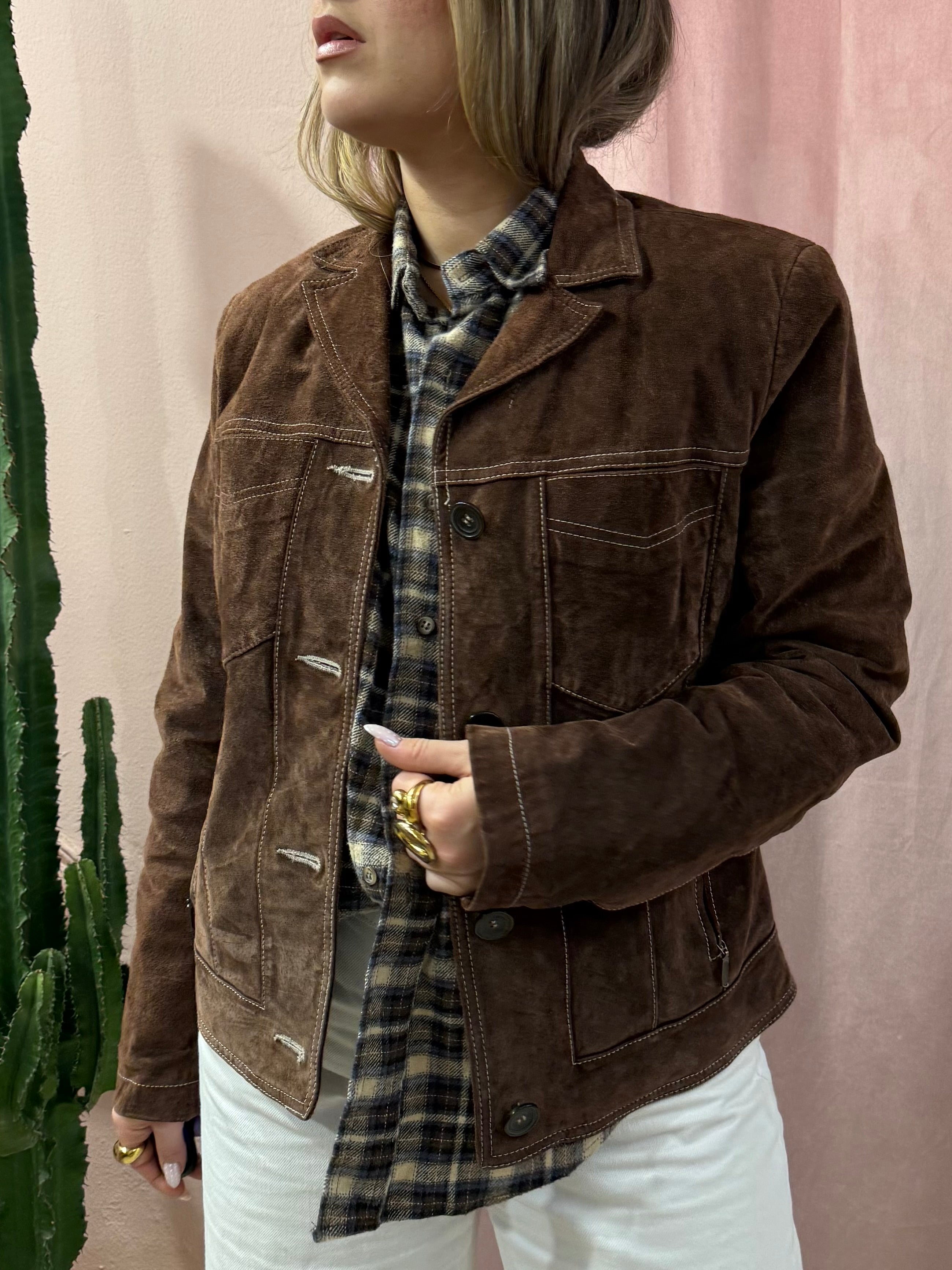 Giacca in vera pelle