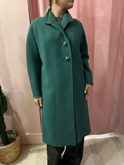 Cappotto vintage verde