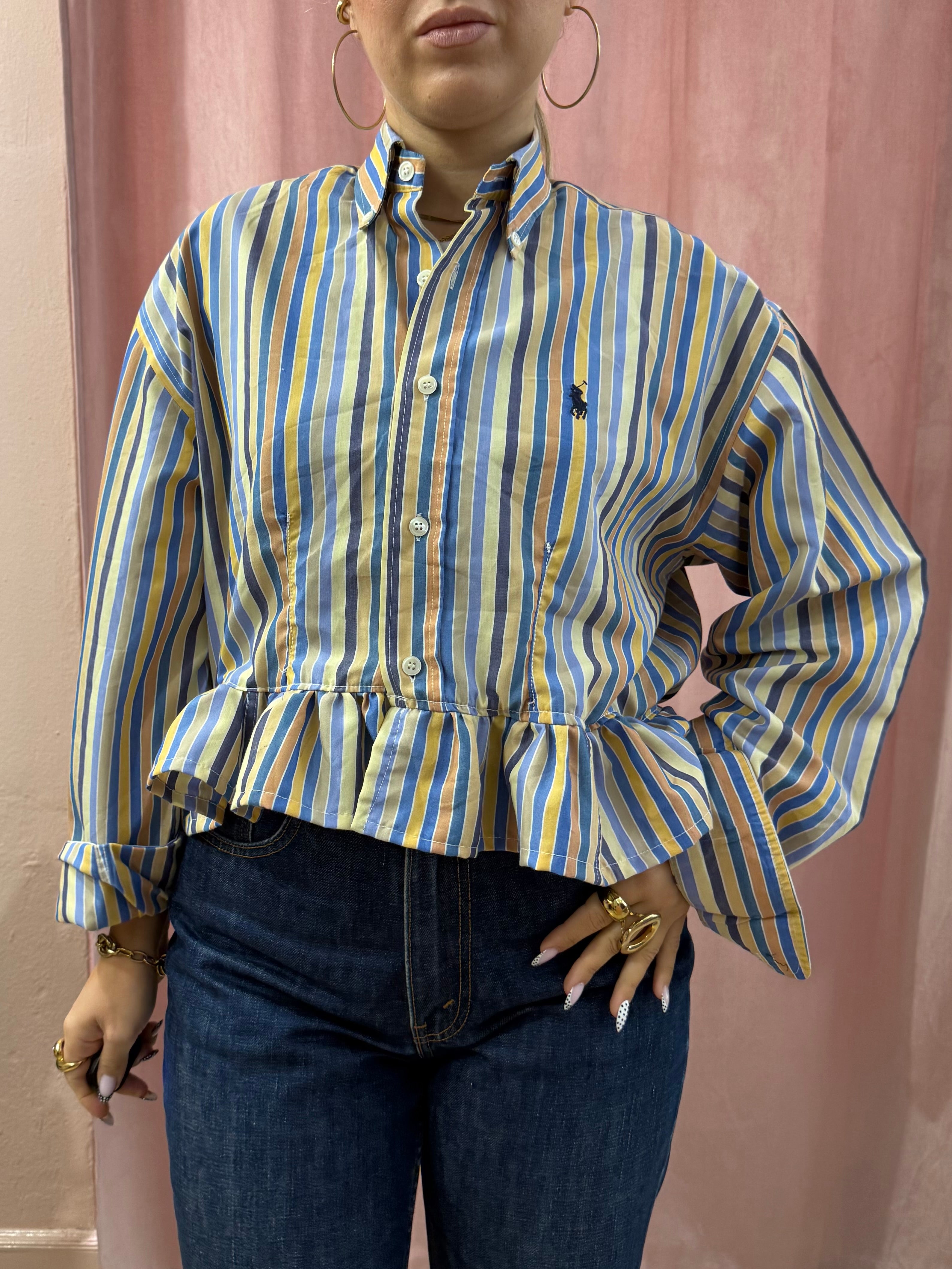 Camicia Ralph Lauren con voulant