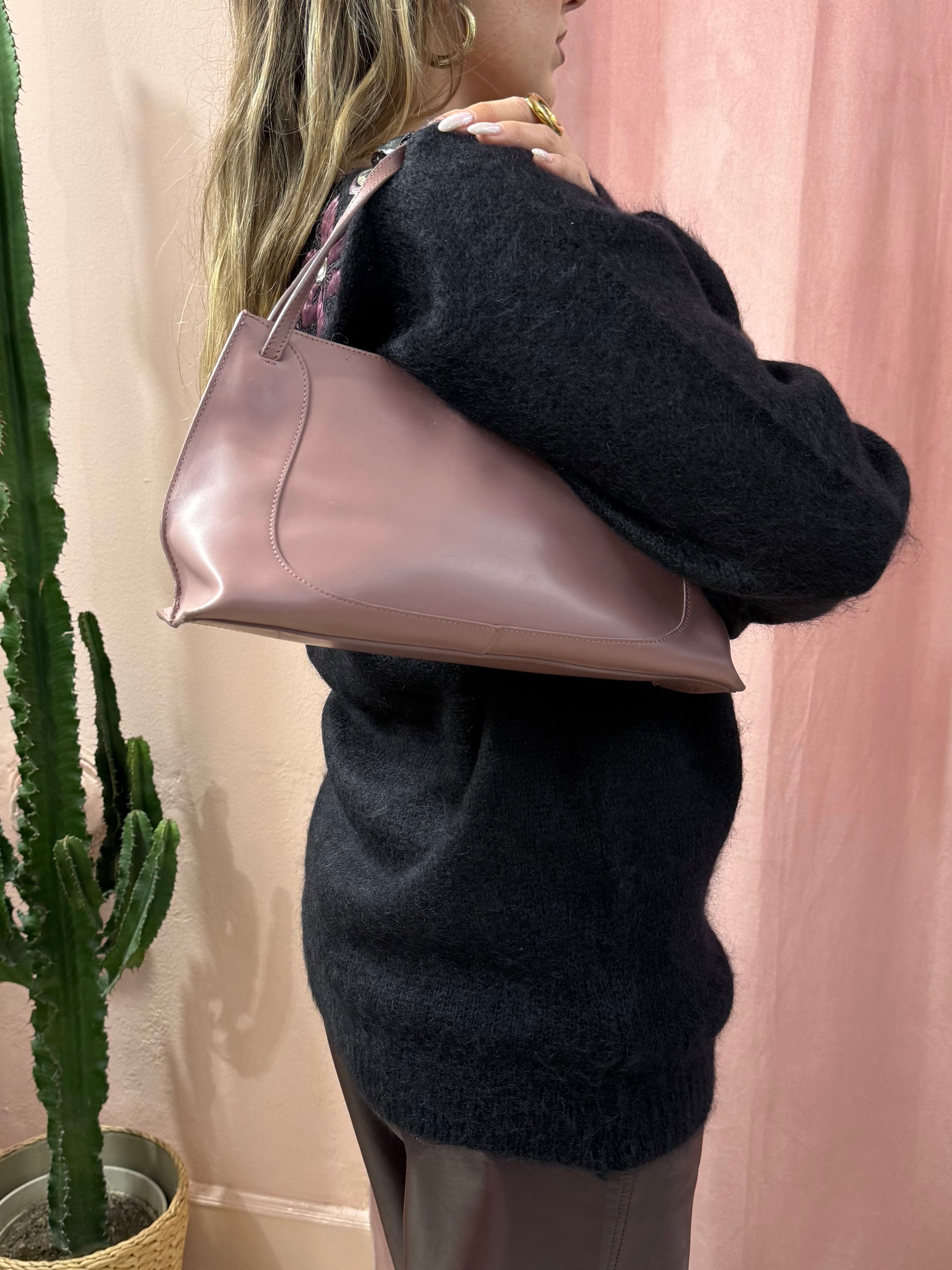 Borsa Furla in pelle rosa antico