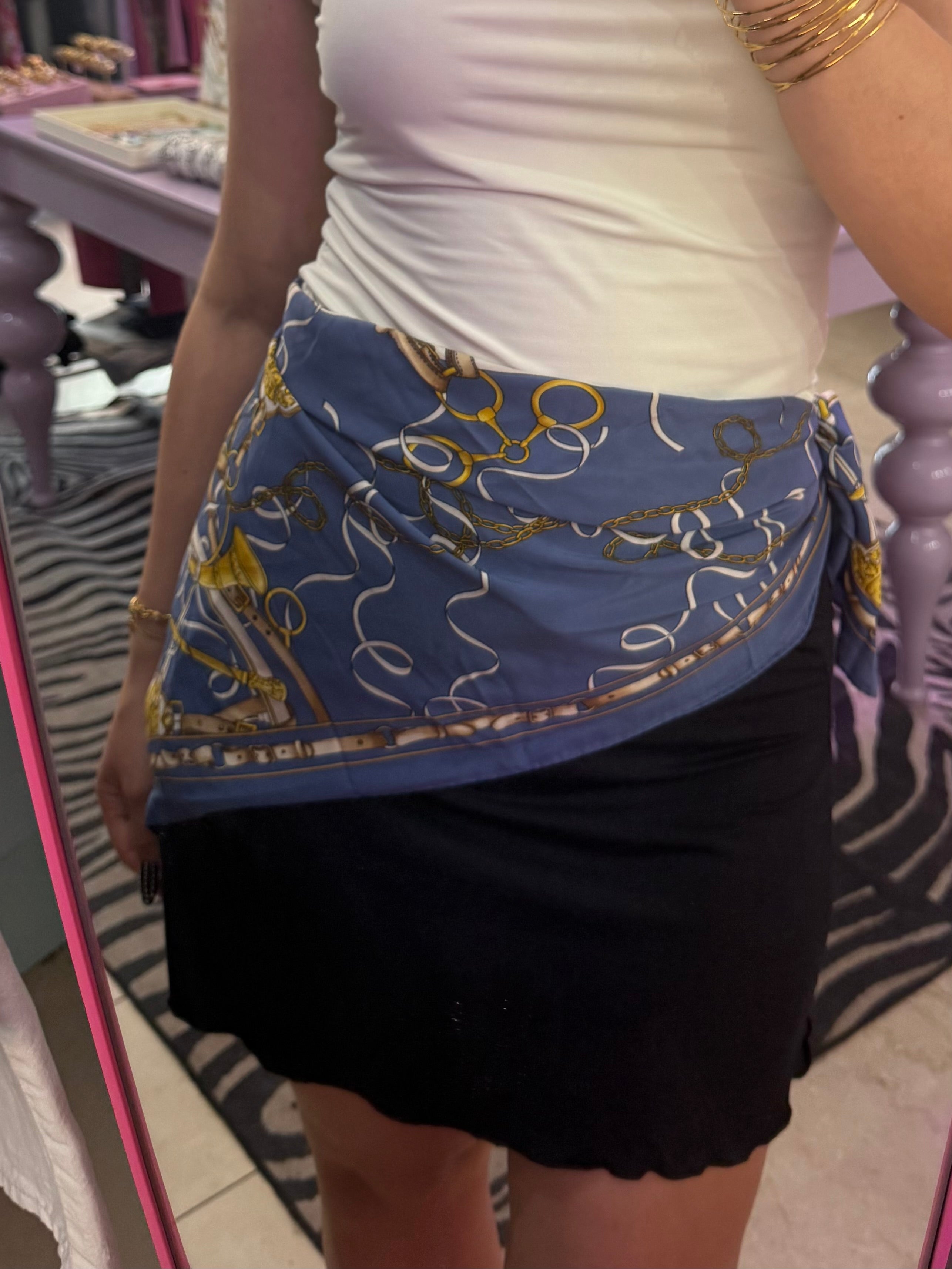 Foulard vintage in pura seta