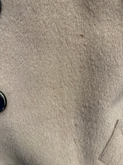 Cappotto cammello maniche a sbuffo