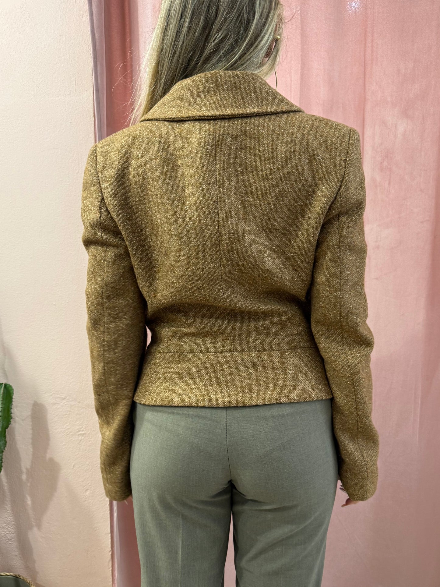 Blazer Luisa Spagnoli lana e seta