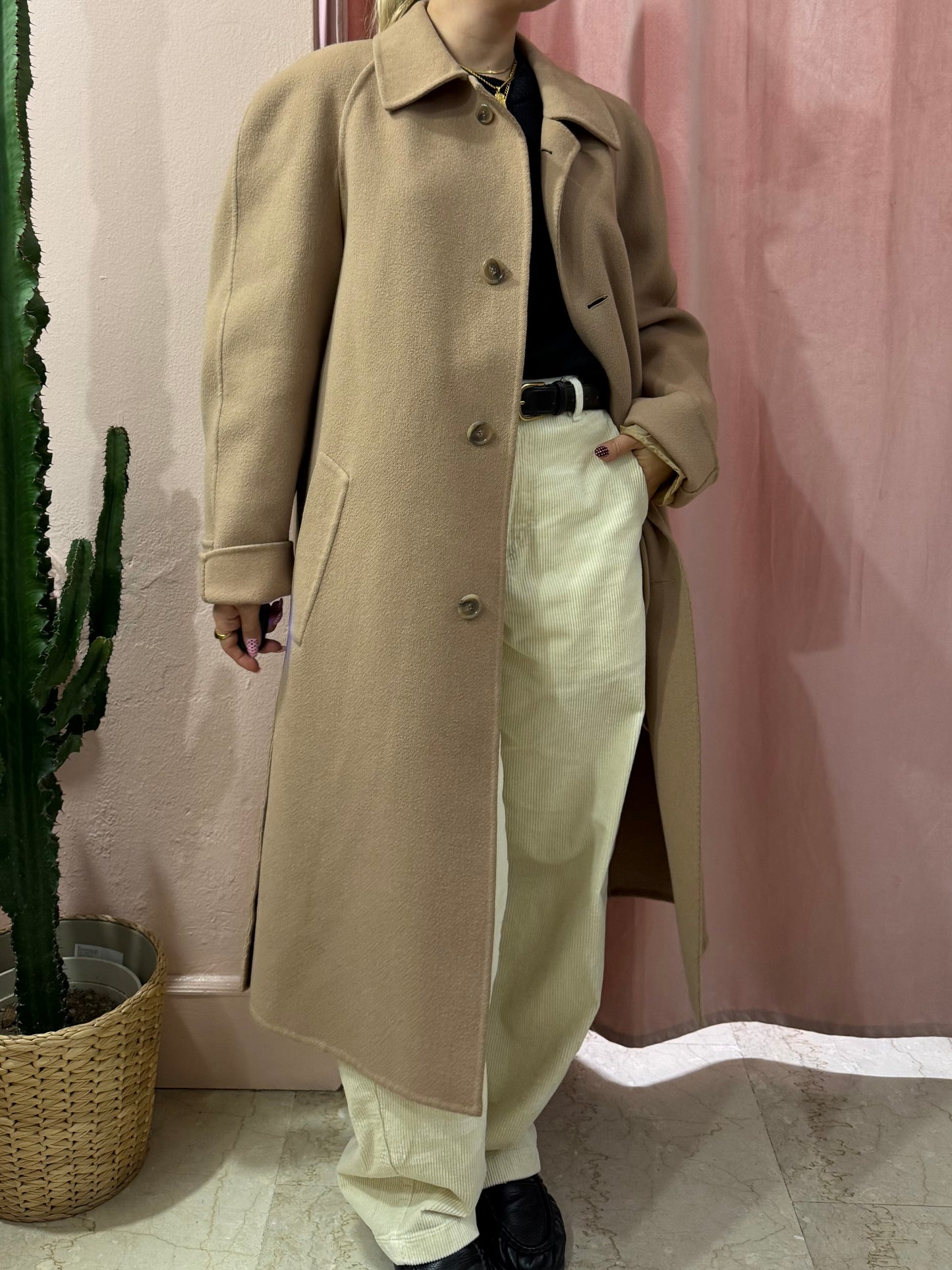 Capotto Corneliani cammello