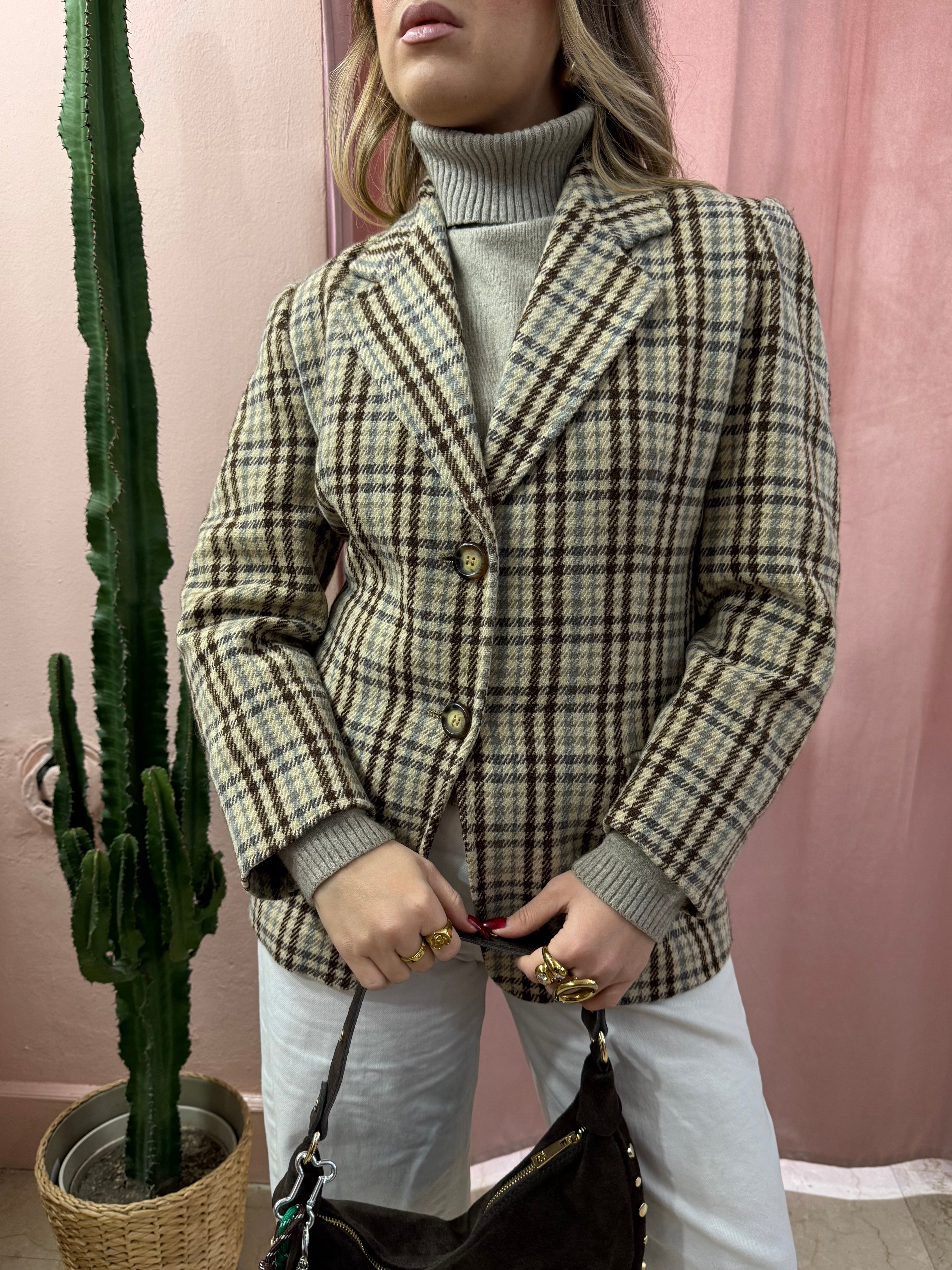 Blazer Marella a quadretti