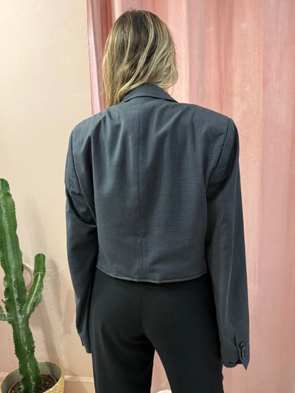 Blazer crop antracite