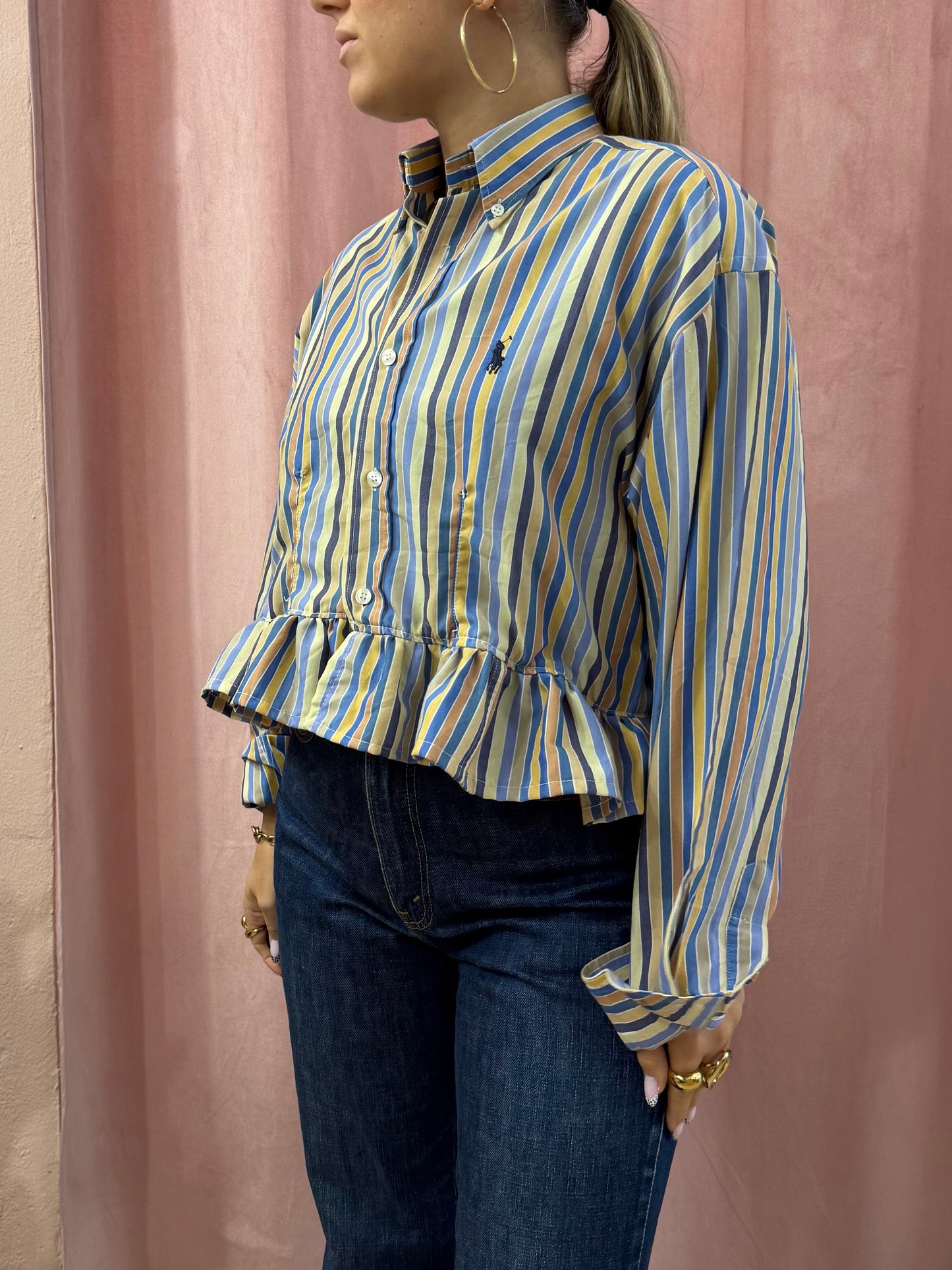 Camicia Ralph Lauren con voulant
