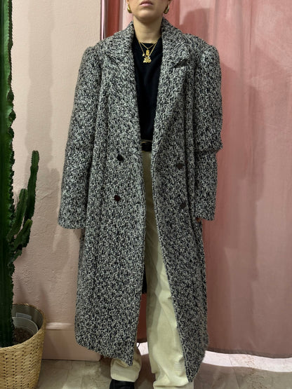 Maxi cappotto vintage doppiopetto