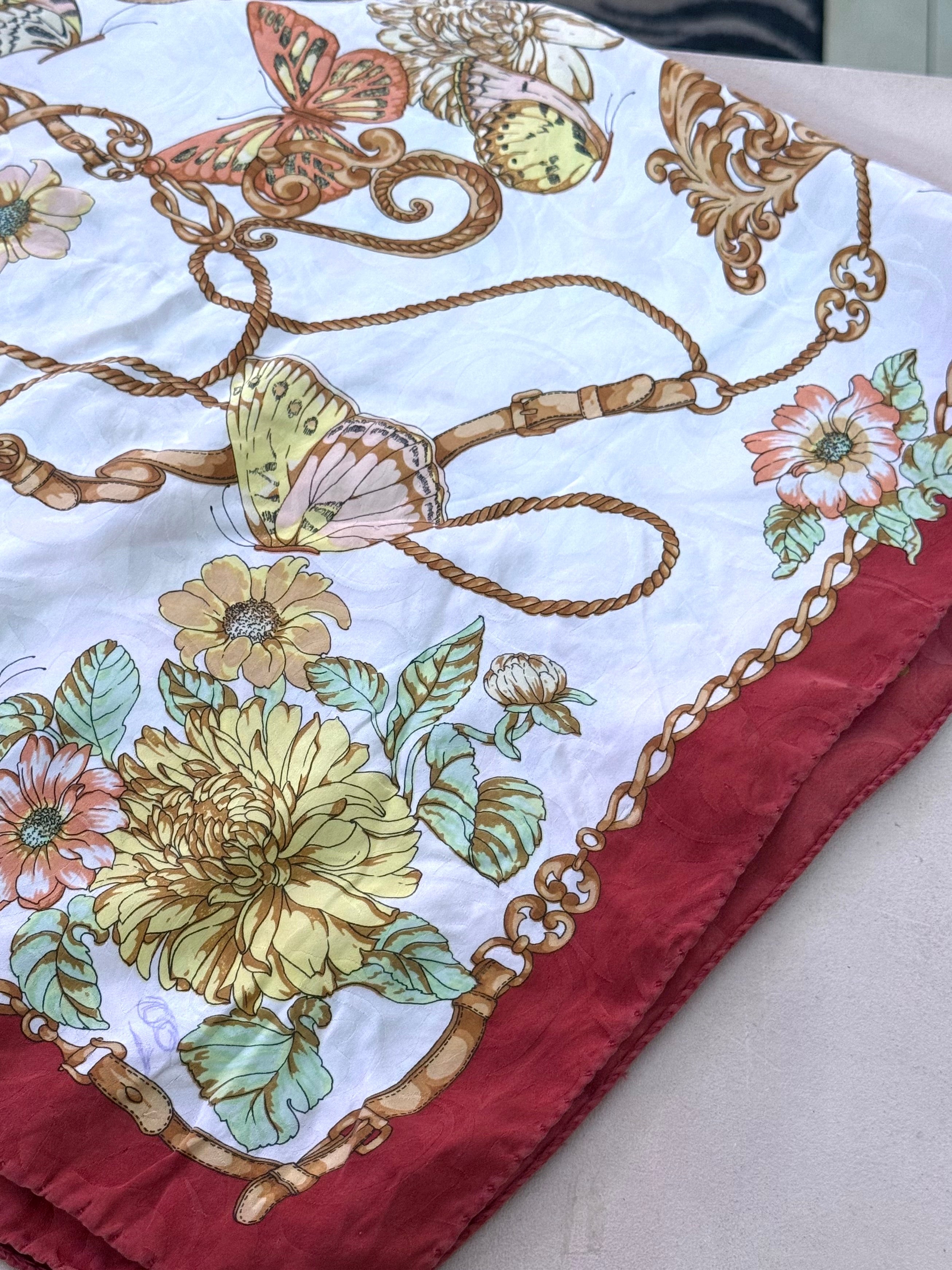 Foulard vintage in pura seta