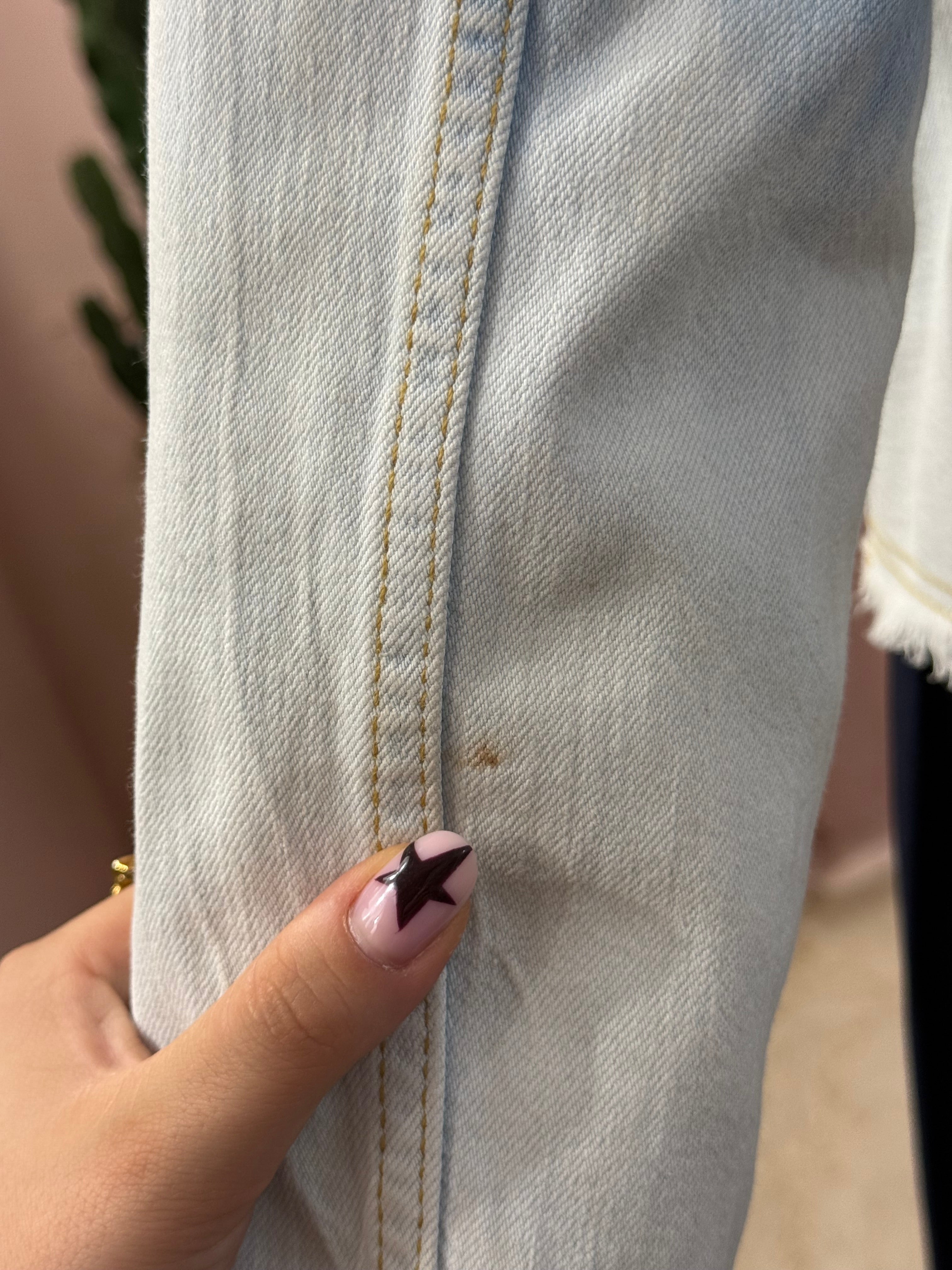 Giacca in denim Max&co con fiore