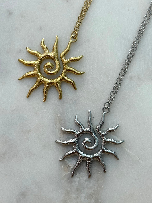Collana Sole y2k