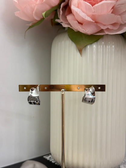 Orecchini “Eclat” gold/ silver