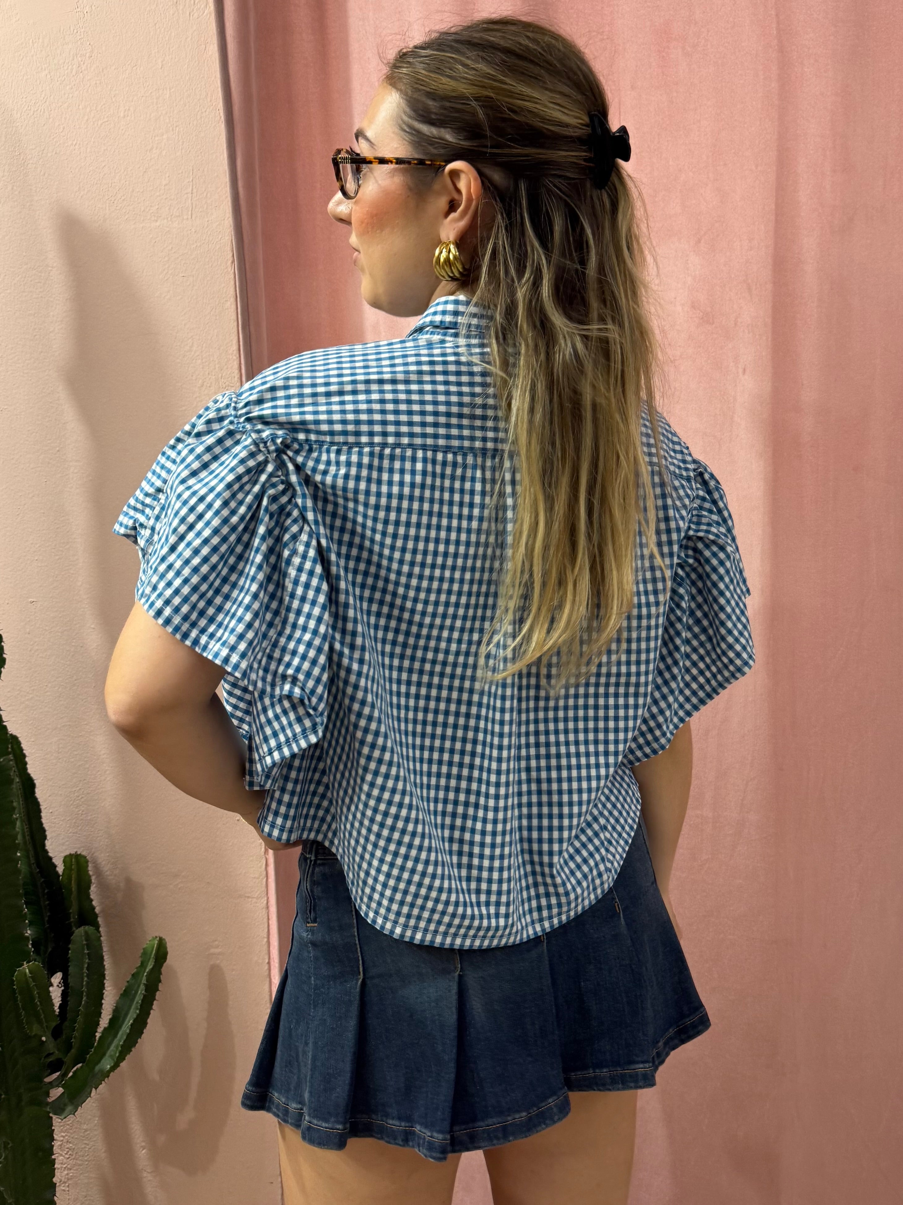 Camicia Tommy hilfiger upcycling vichy
