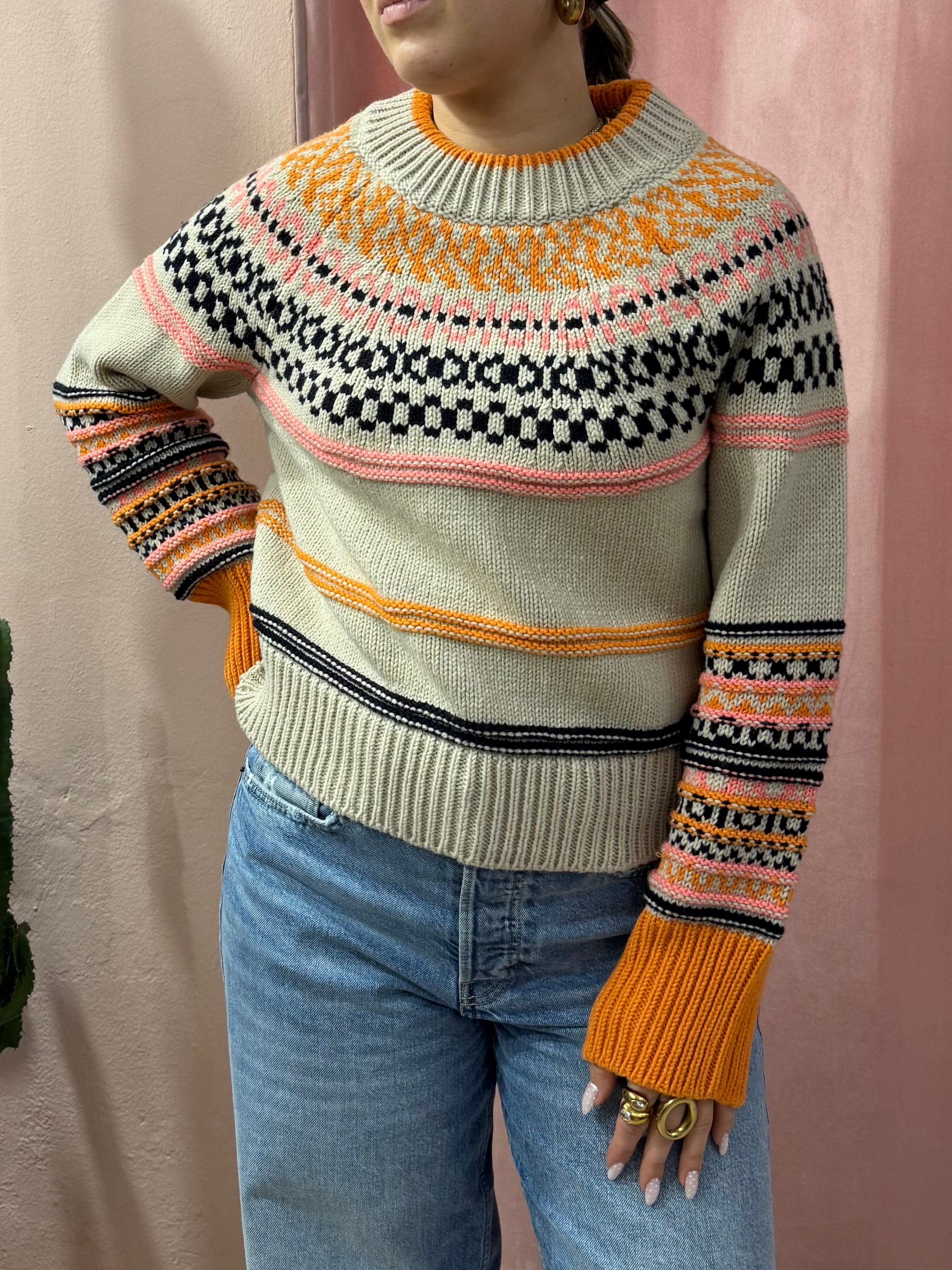 Maglione Max&co. trama jacquard