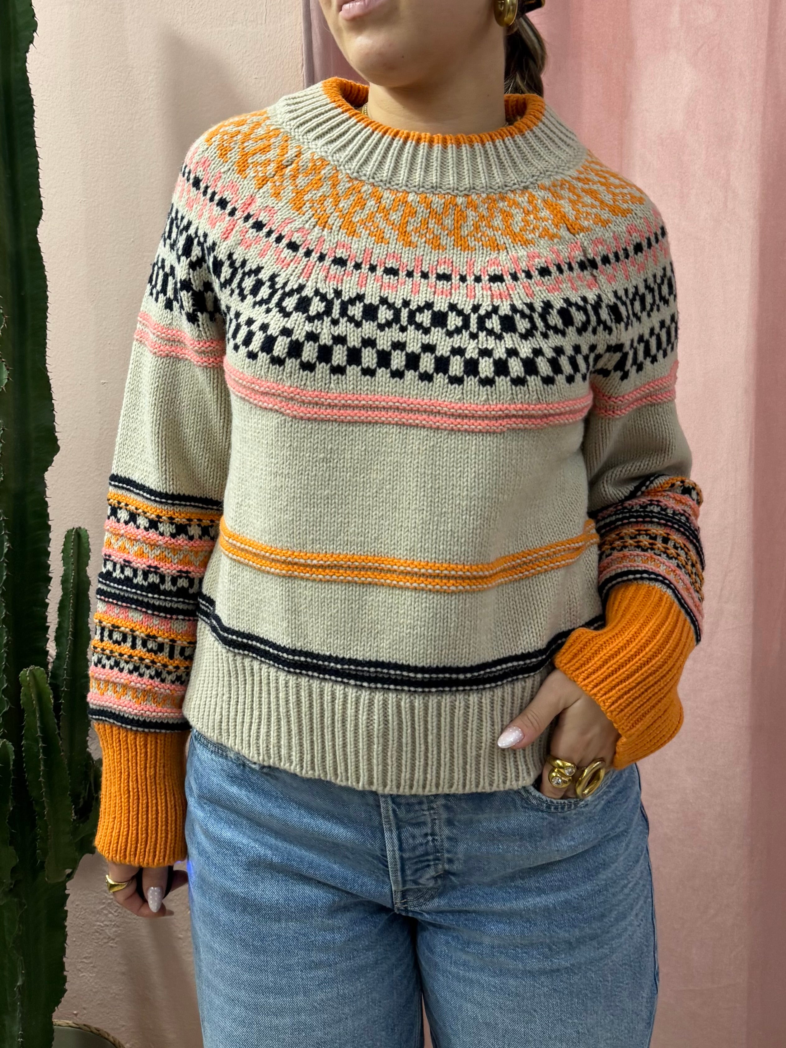 Maglione Max&co. trama jacquard